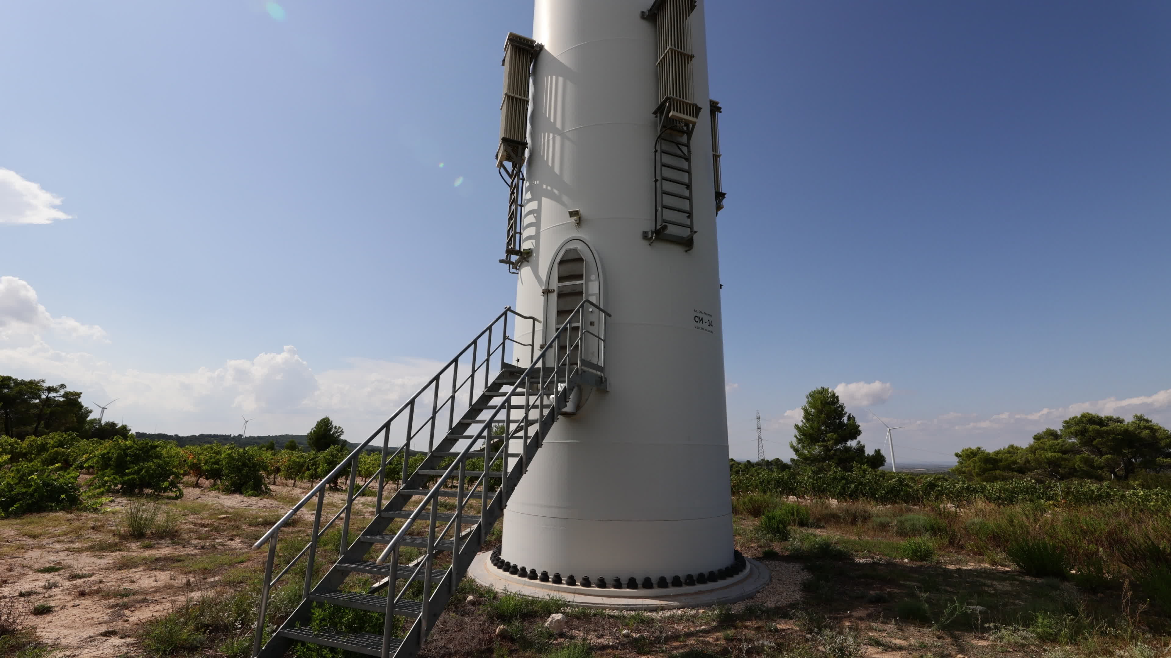 Wind Power Station in Spain