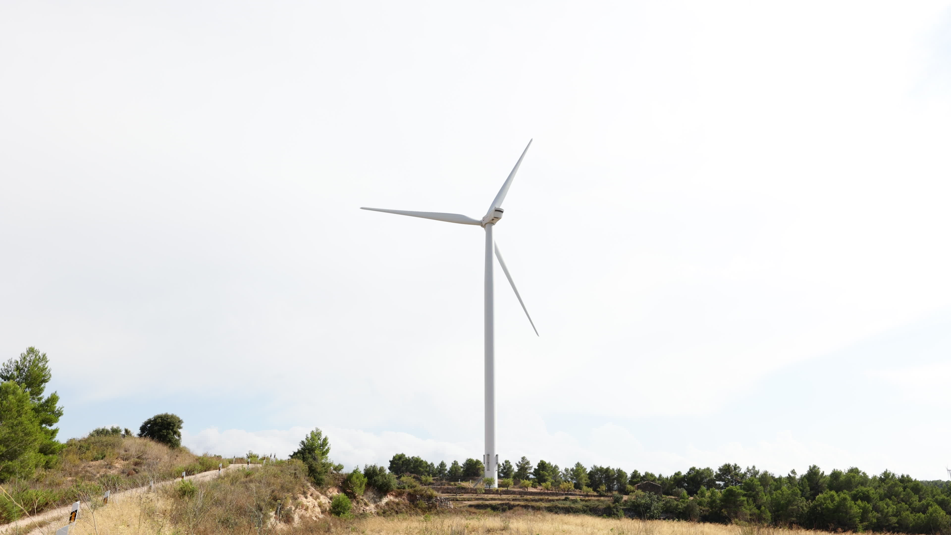 Wind Power Station in Spain