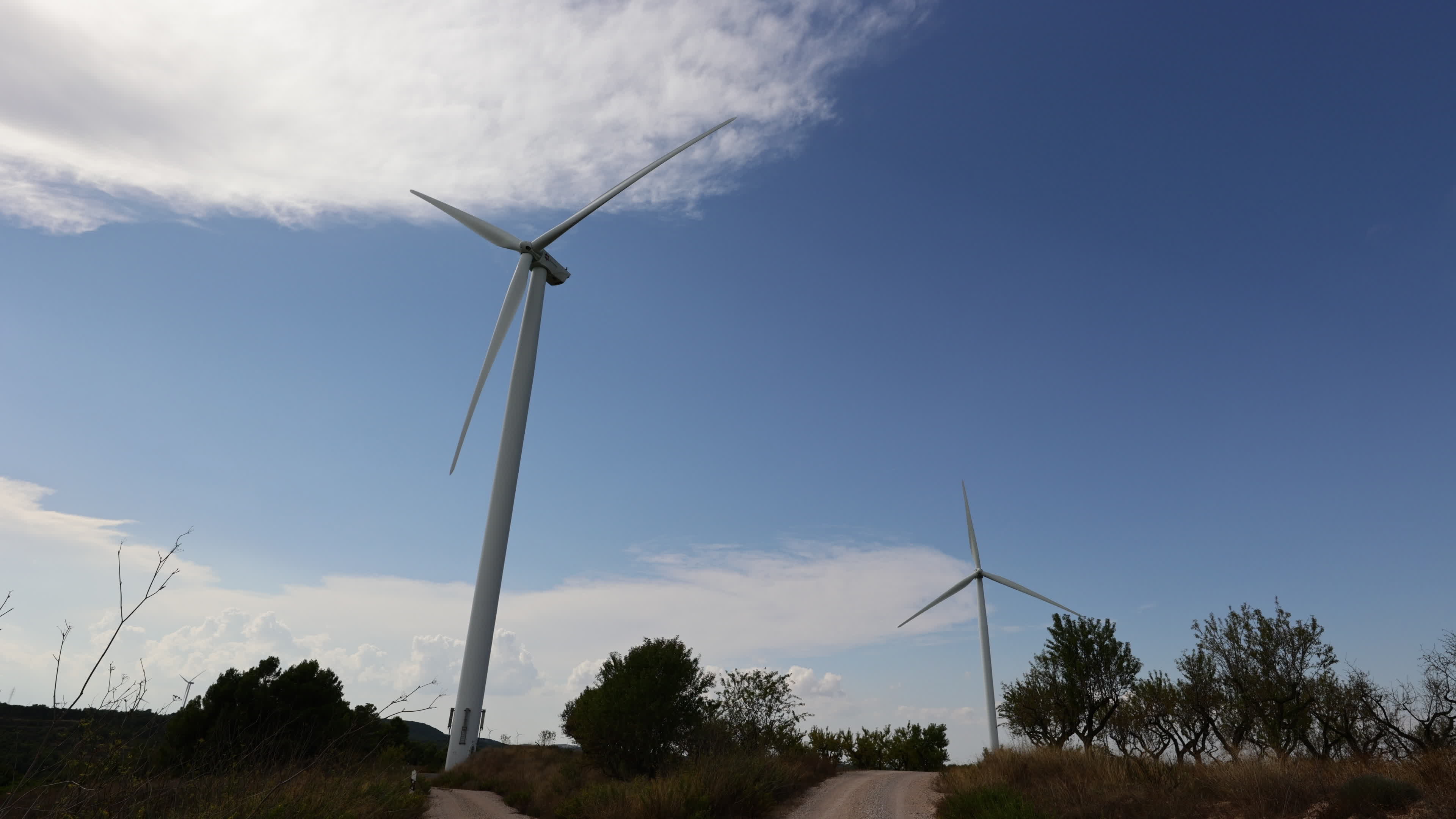 Wind Power Station in Spain