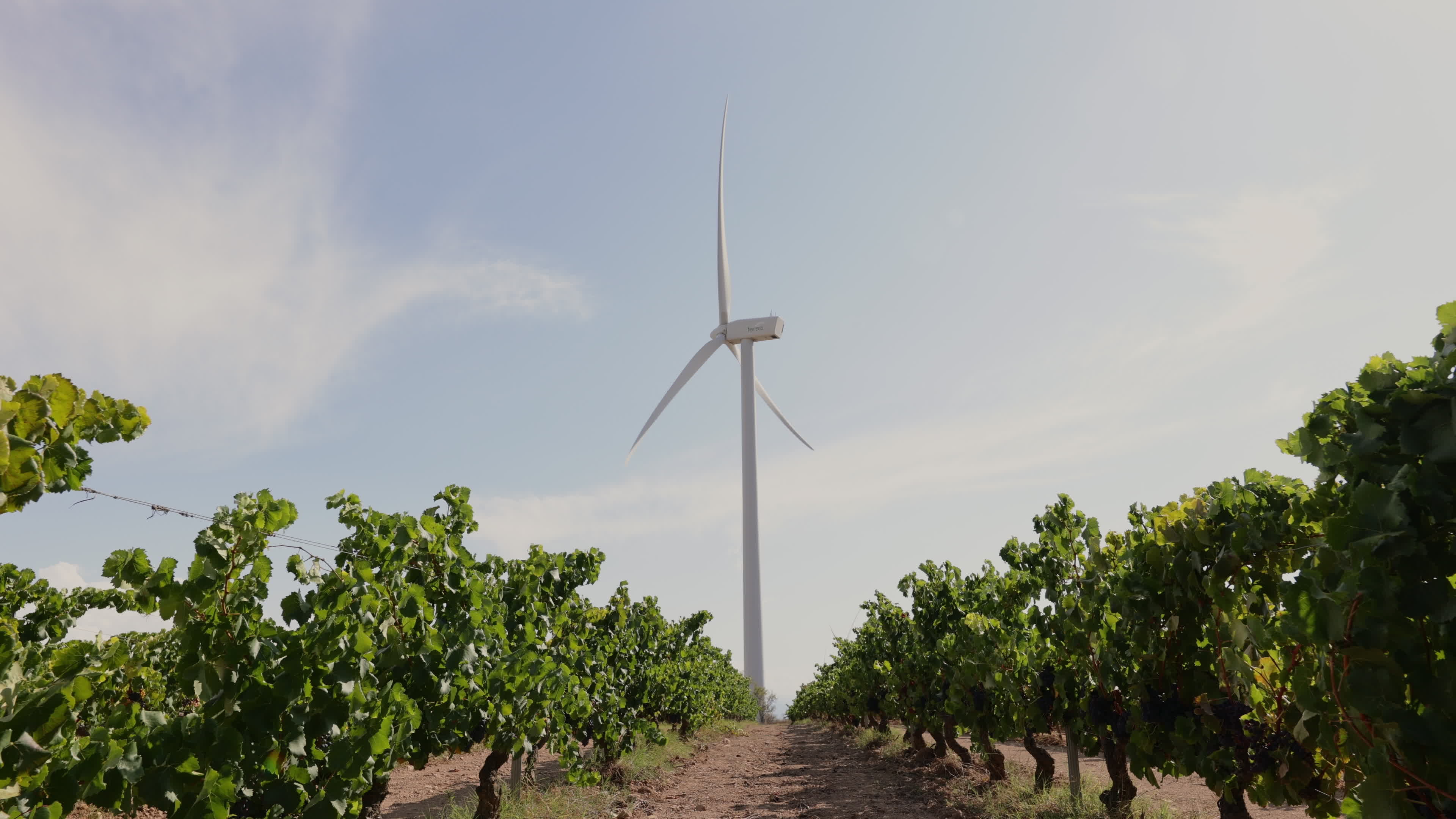 Wind Power Station in Spain