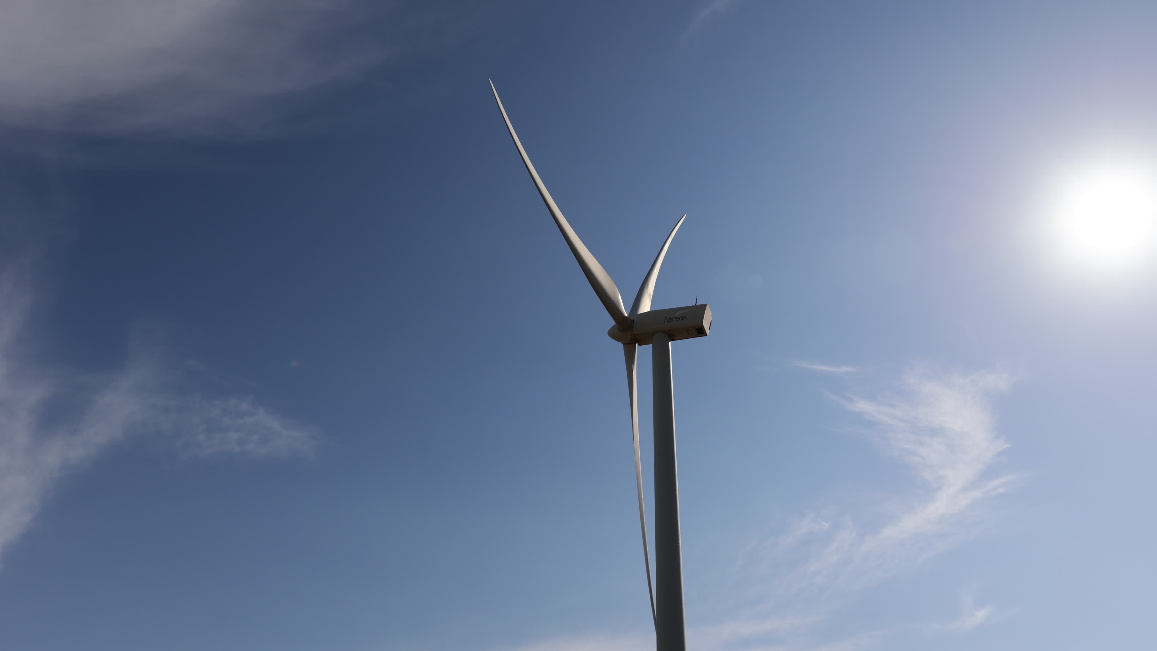 Wind Power Station in Spain