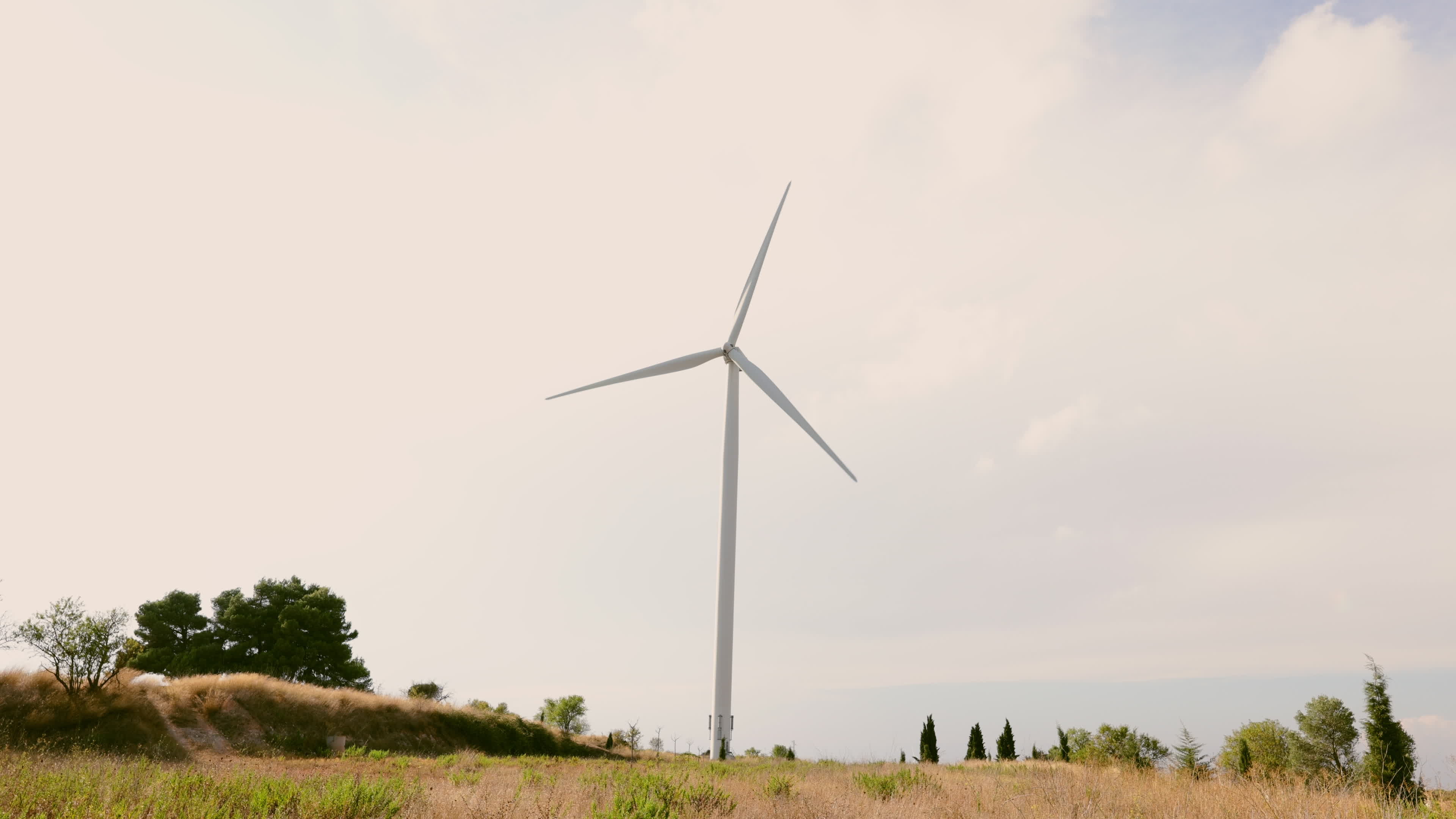 Wind Power Station in Spain