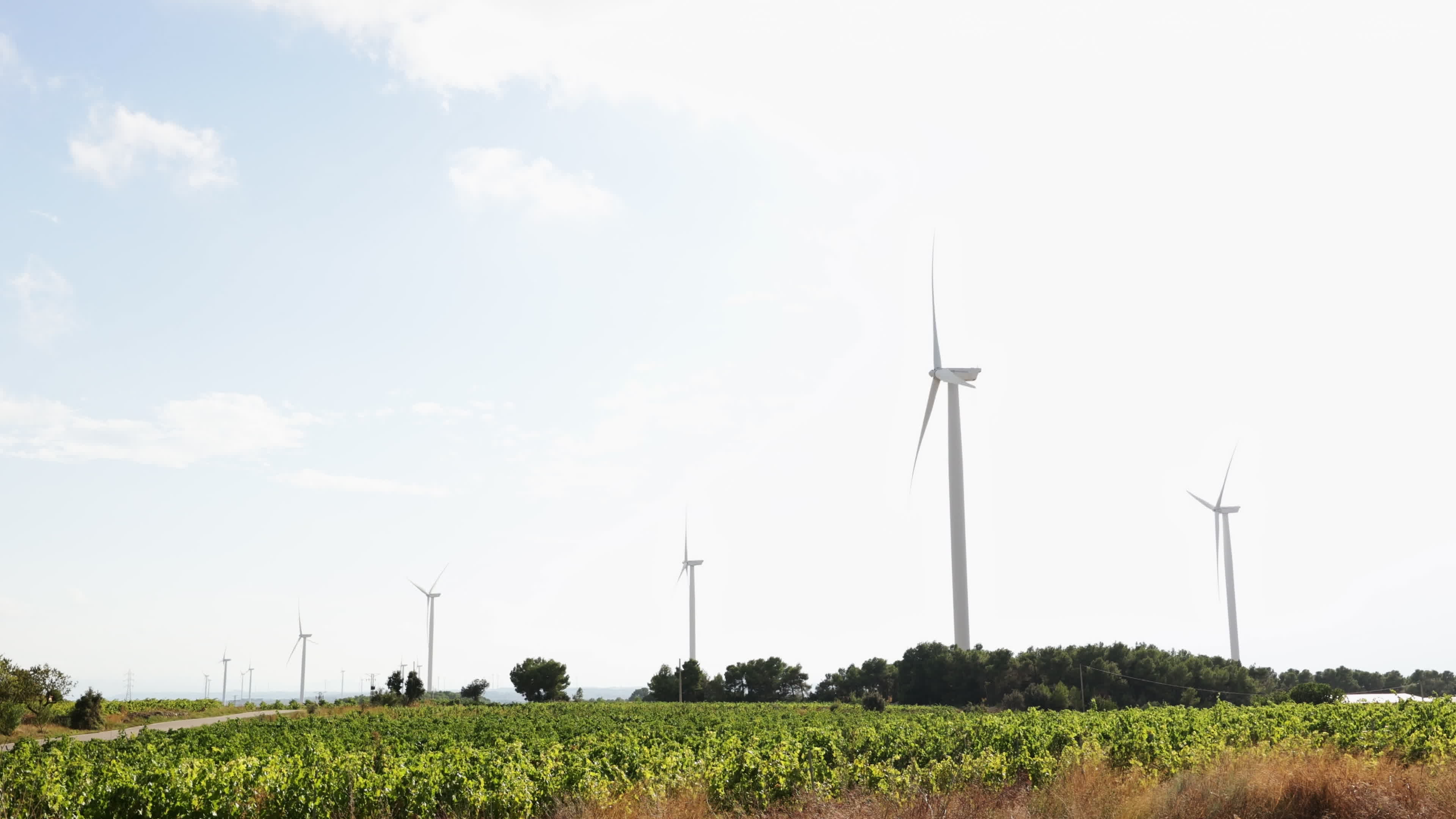 Wind Power Station in Spain