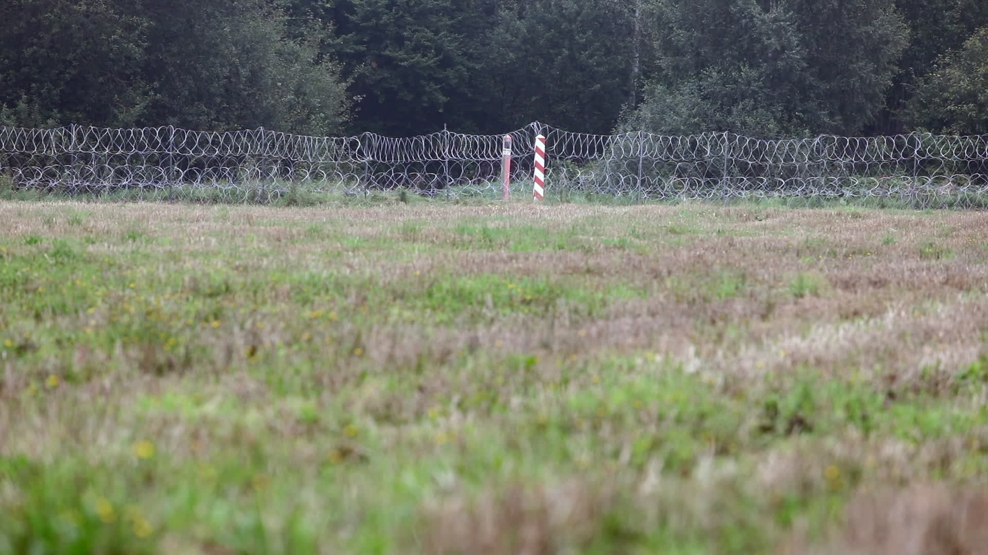 Poland builds fence to stop migrant flow from Belarus