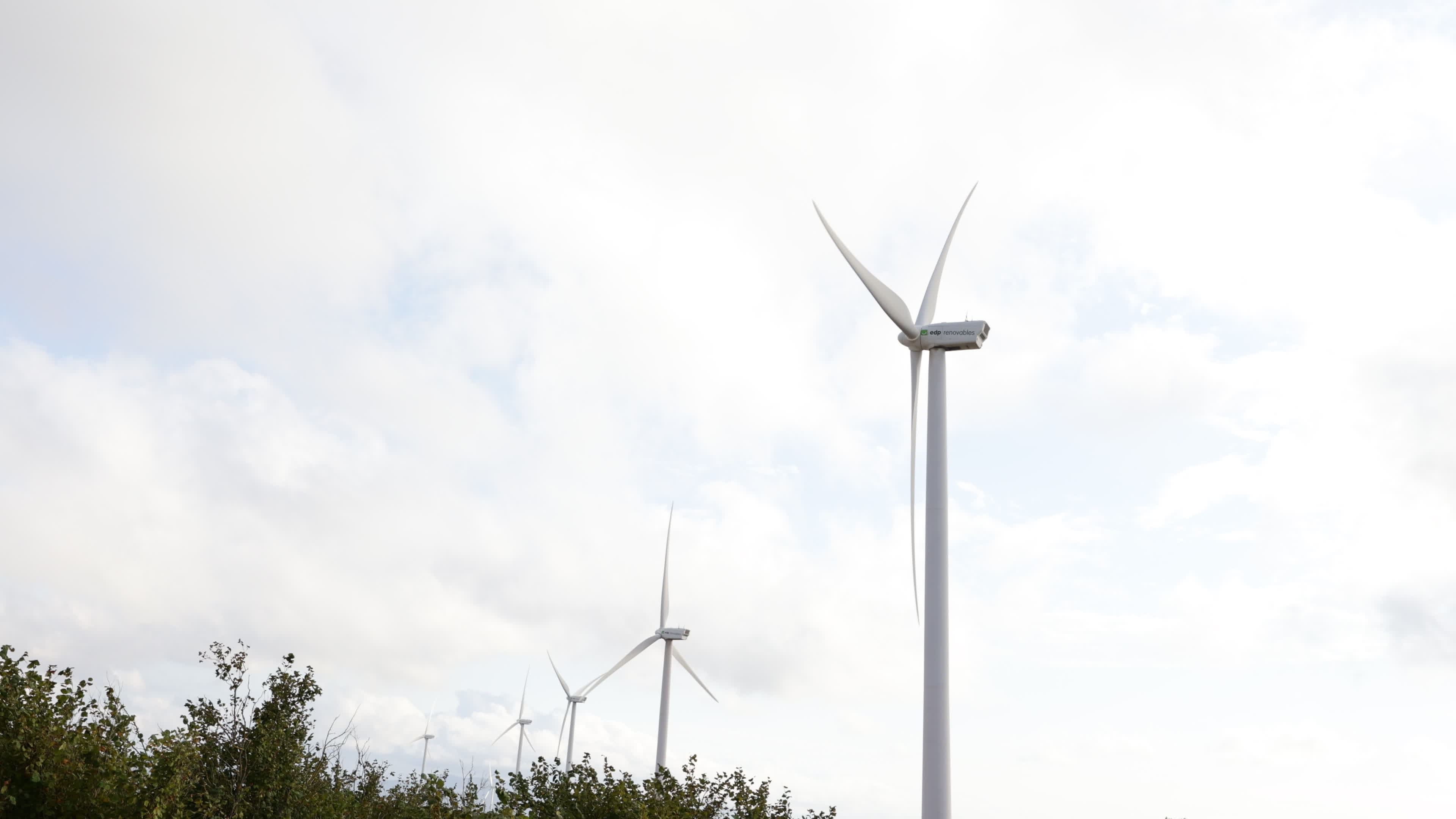 Wind Power Station in Spain