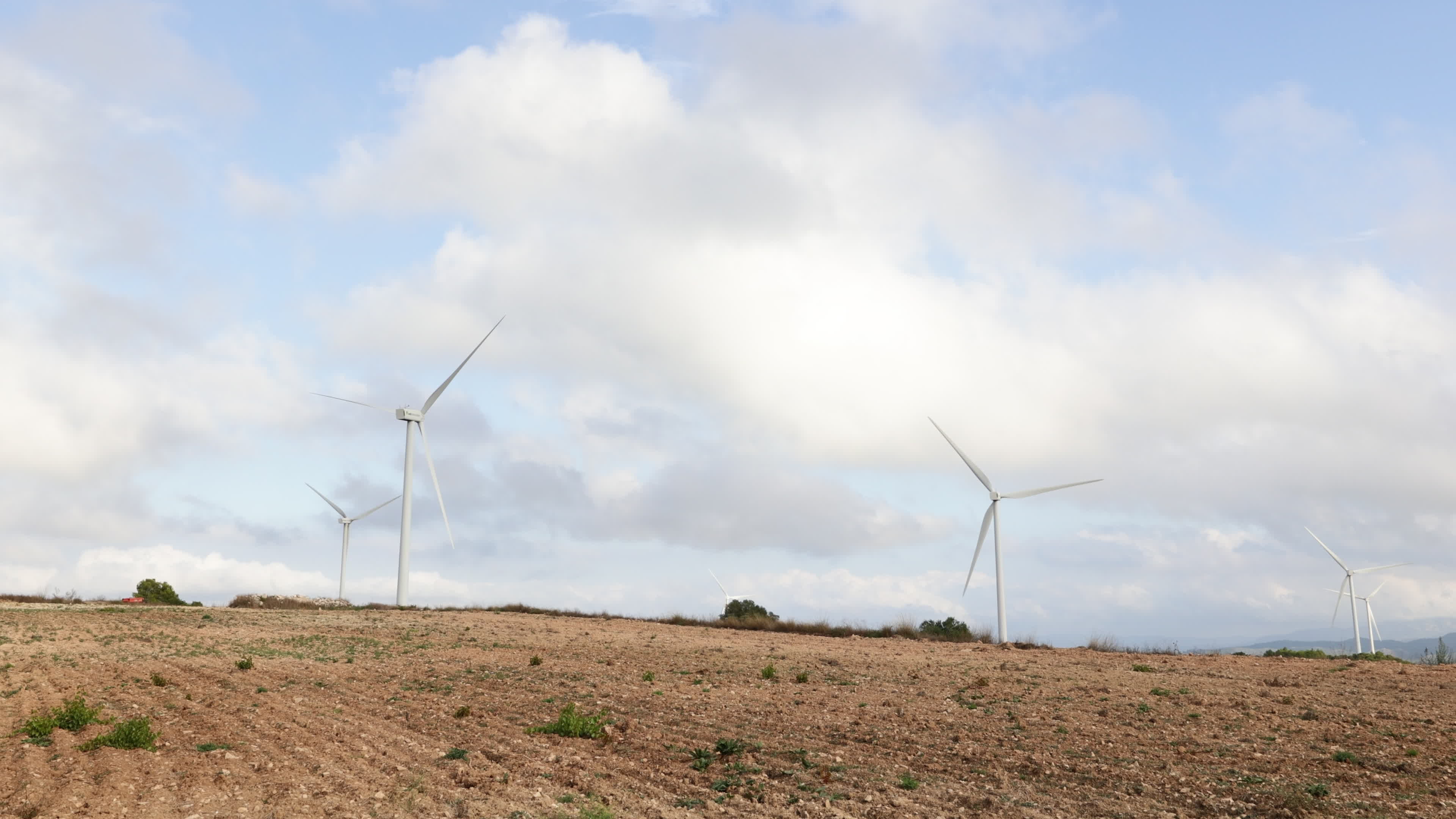 Wind Power Station in Spain