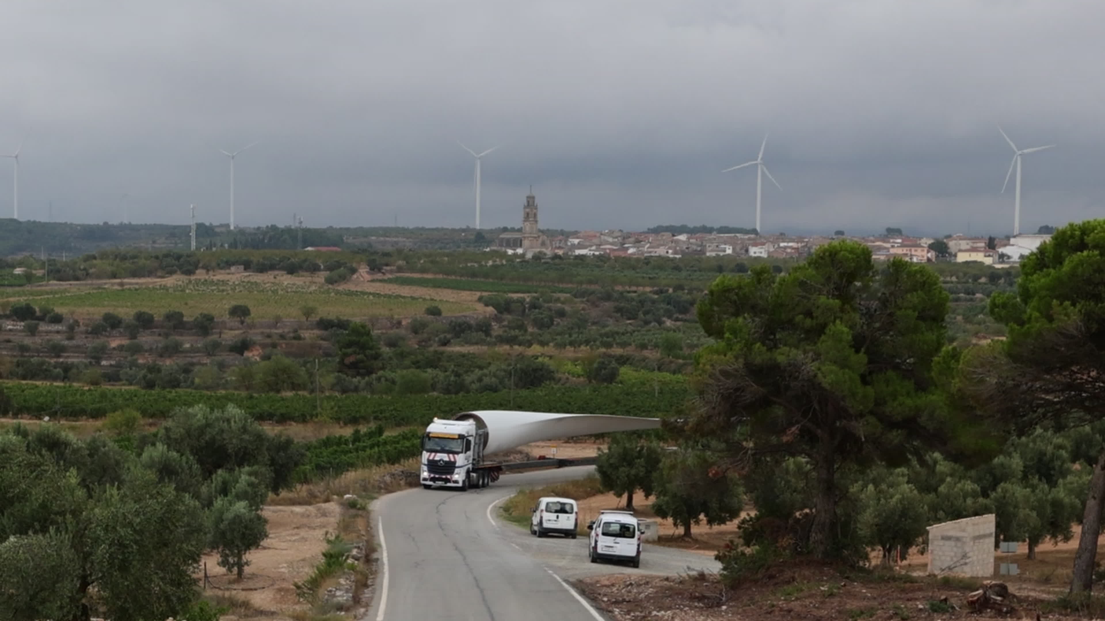 Wind Power Station in Spain