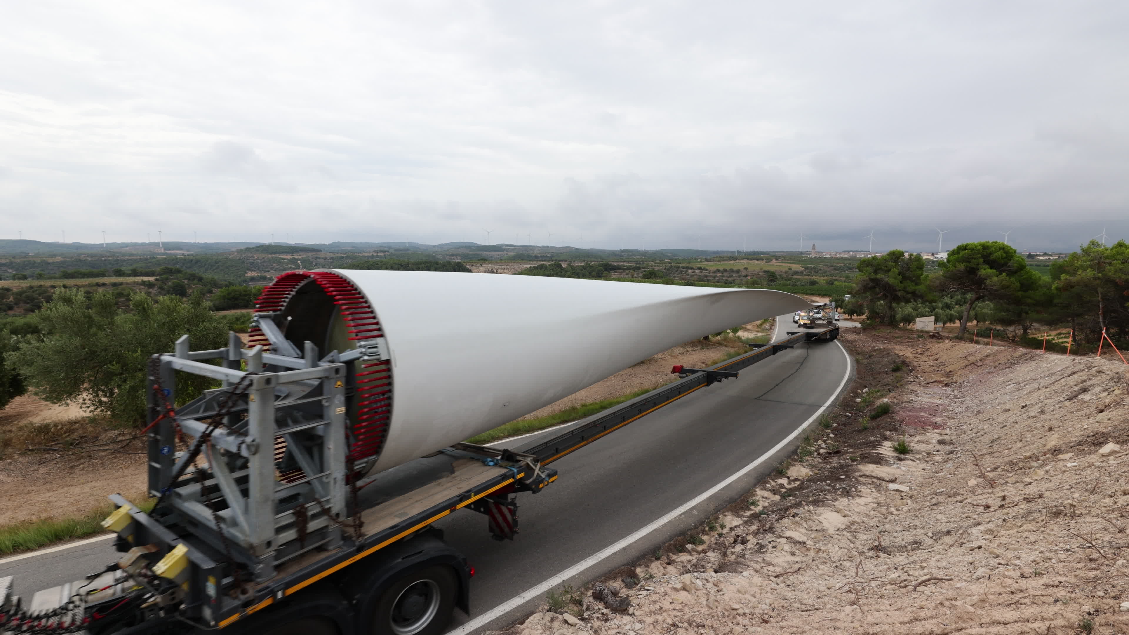 Wind Power Station in Spain