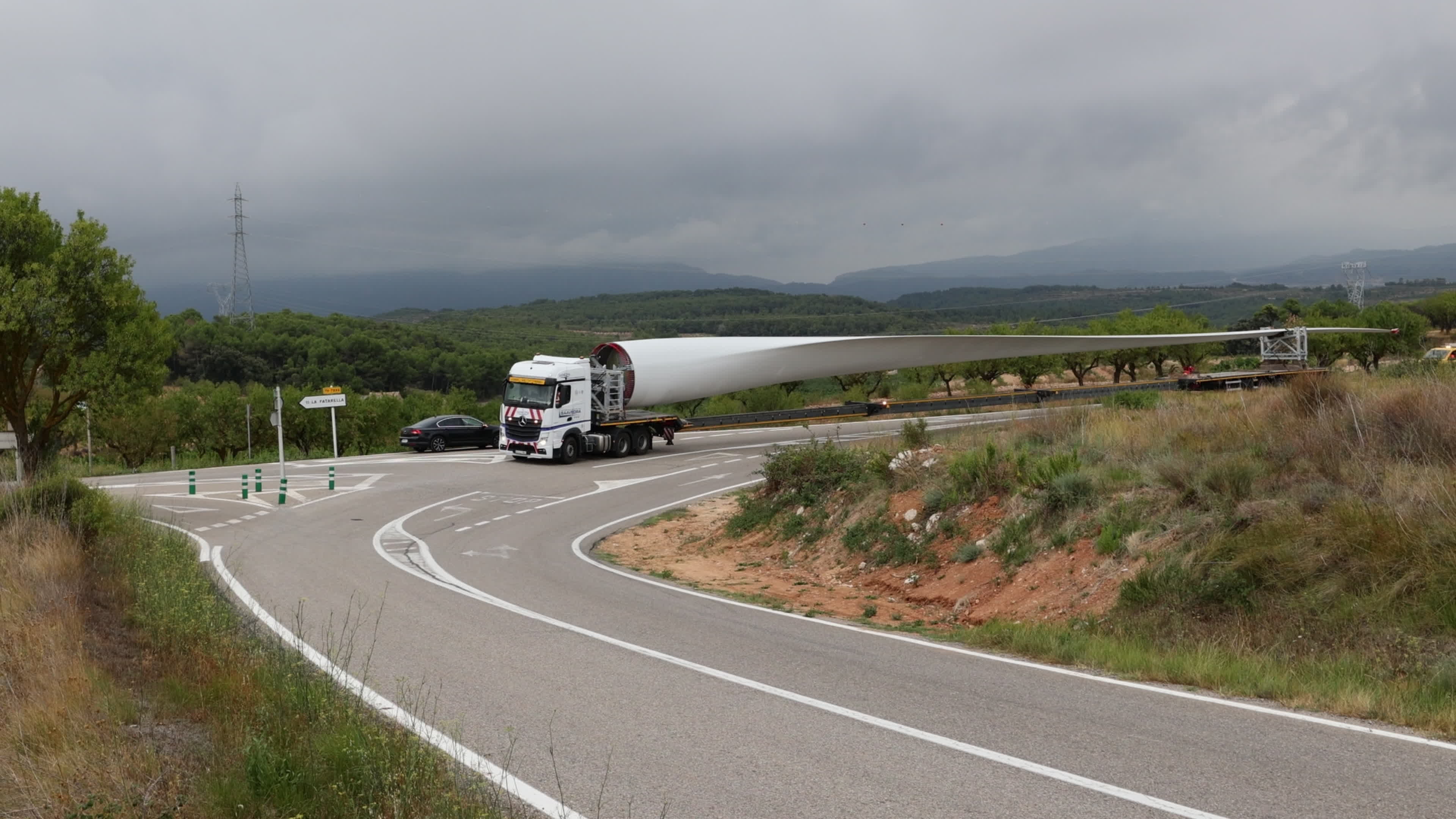 Wind Power Station in Spain