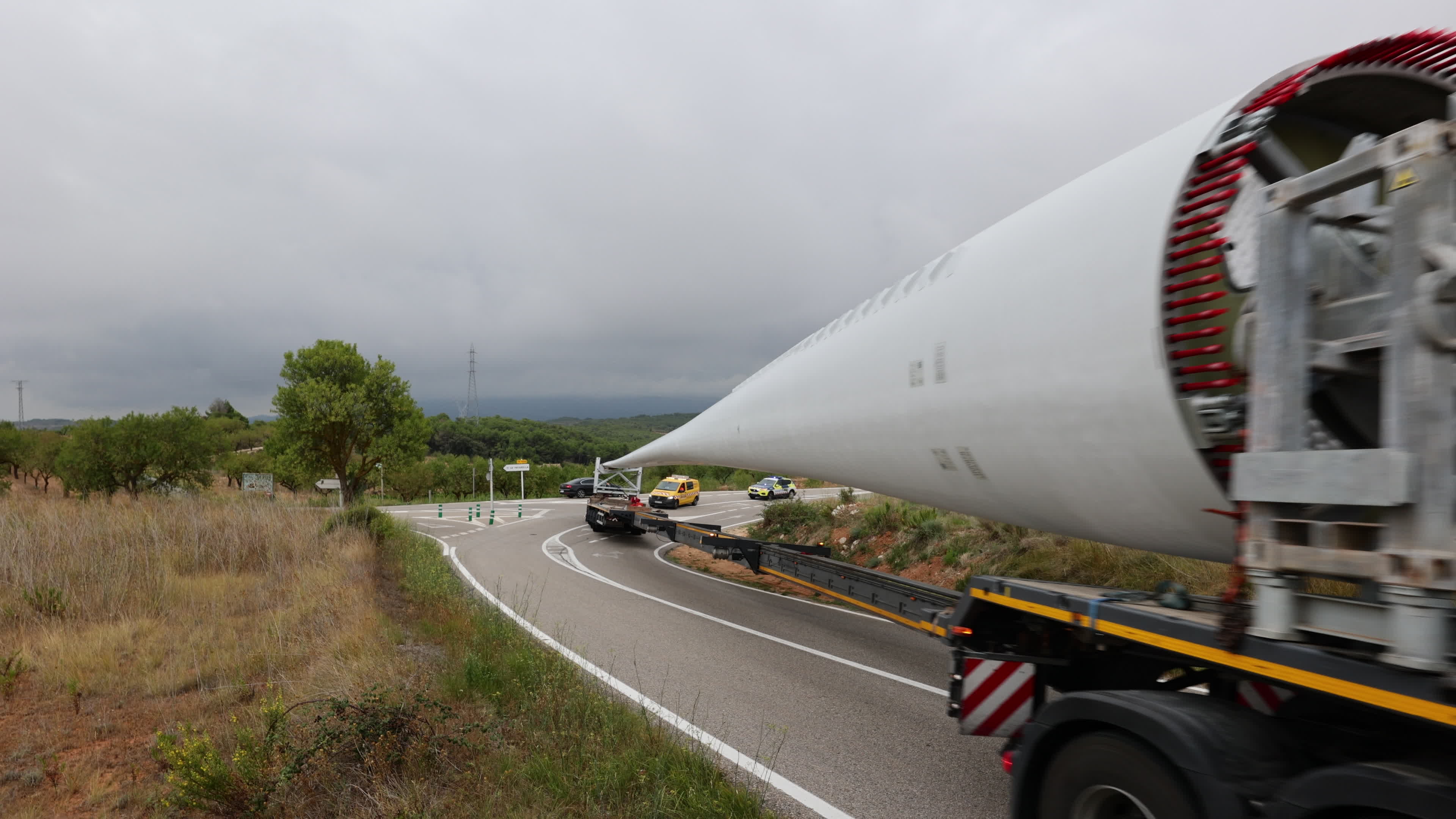 Wind Power Station in Spain