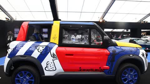 2019 Concept-cars Exhibition And Automobile Design In Paris