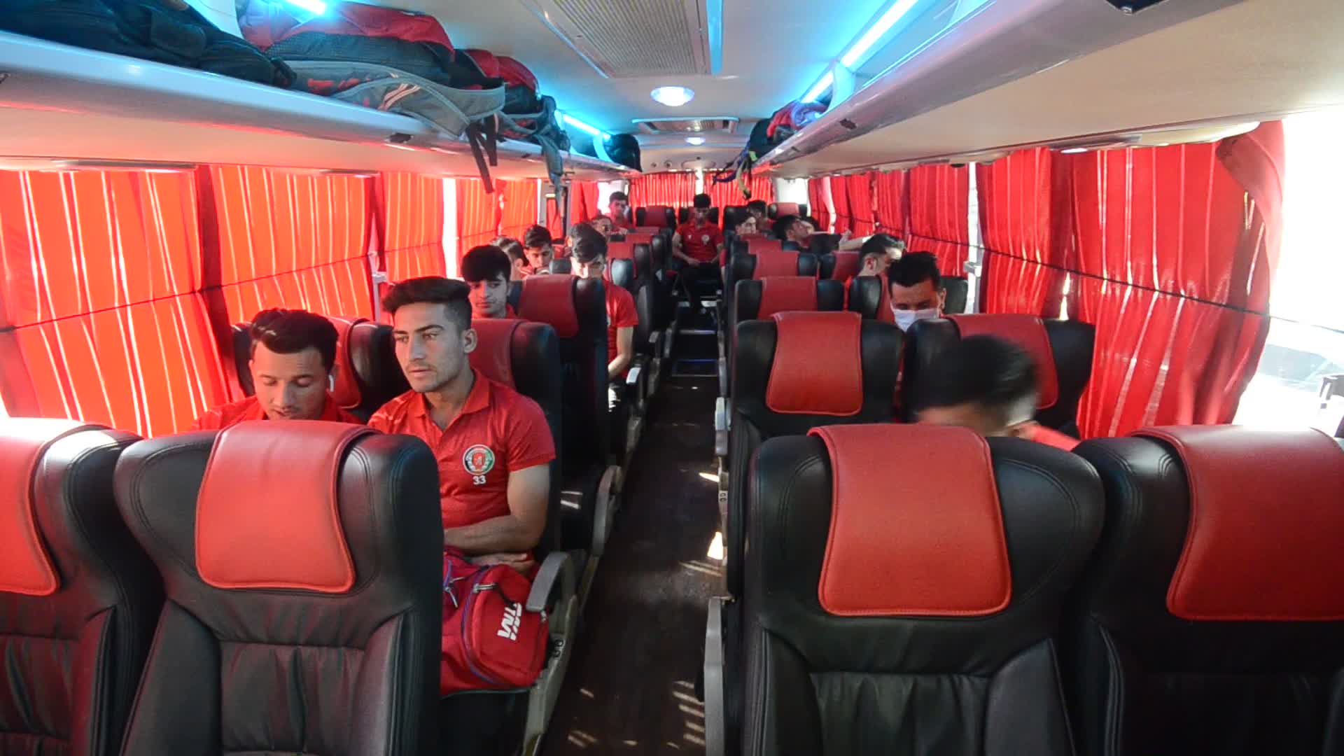 Afghanistan cricket team in Peshawar 