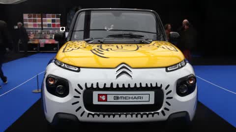 2019 Concept-cars Exhibition And Automobile Design In Paris