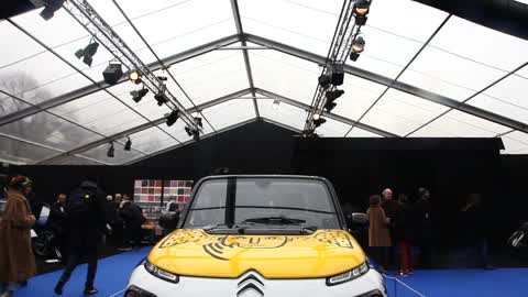 2019 Concept-cars Exhibition And Automobile Design In Paris