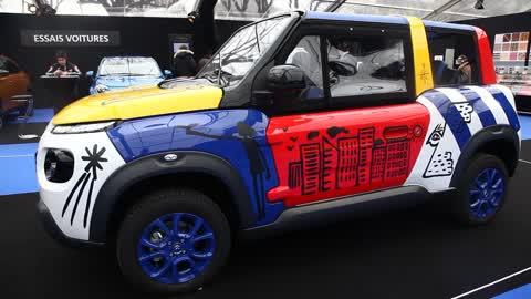 2019 Concept-cars Exhibition And Automobile Design In Paris