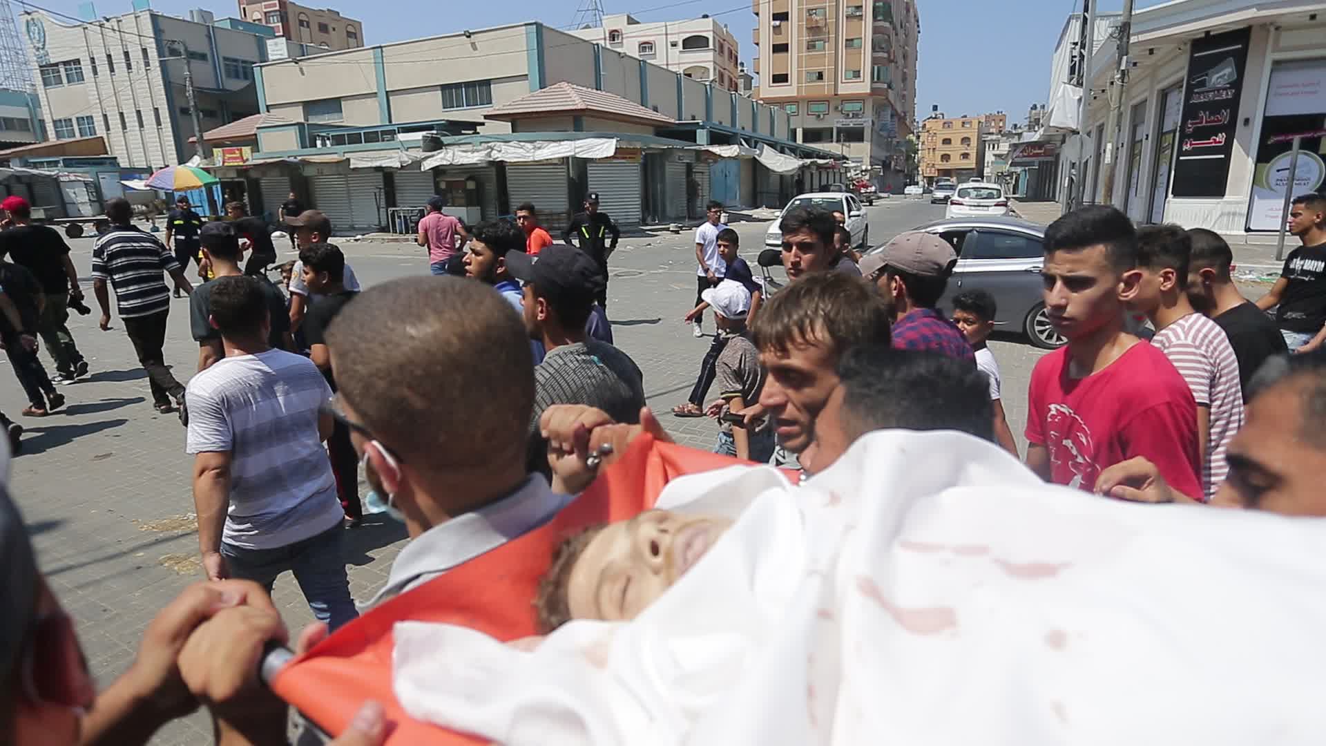 Funeral of Man Killed by Israel During Protest