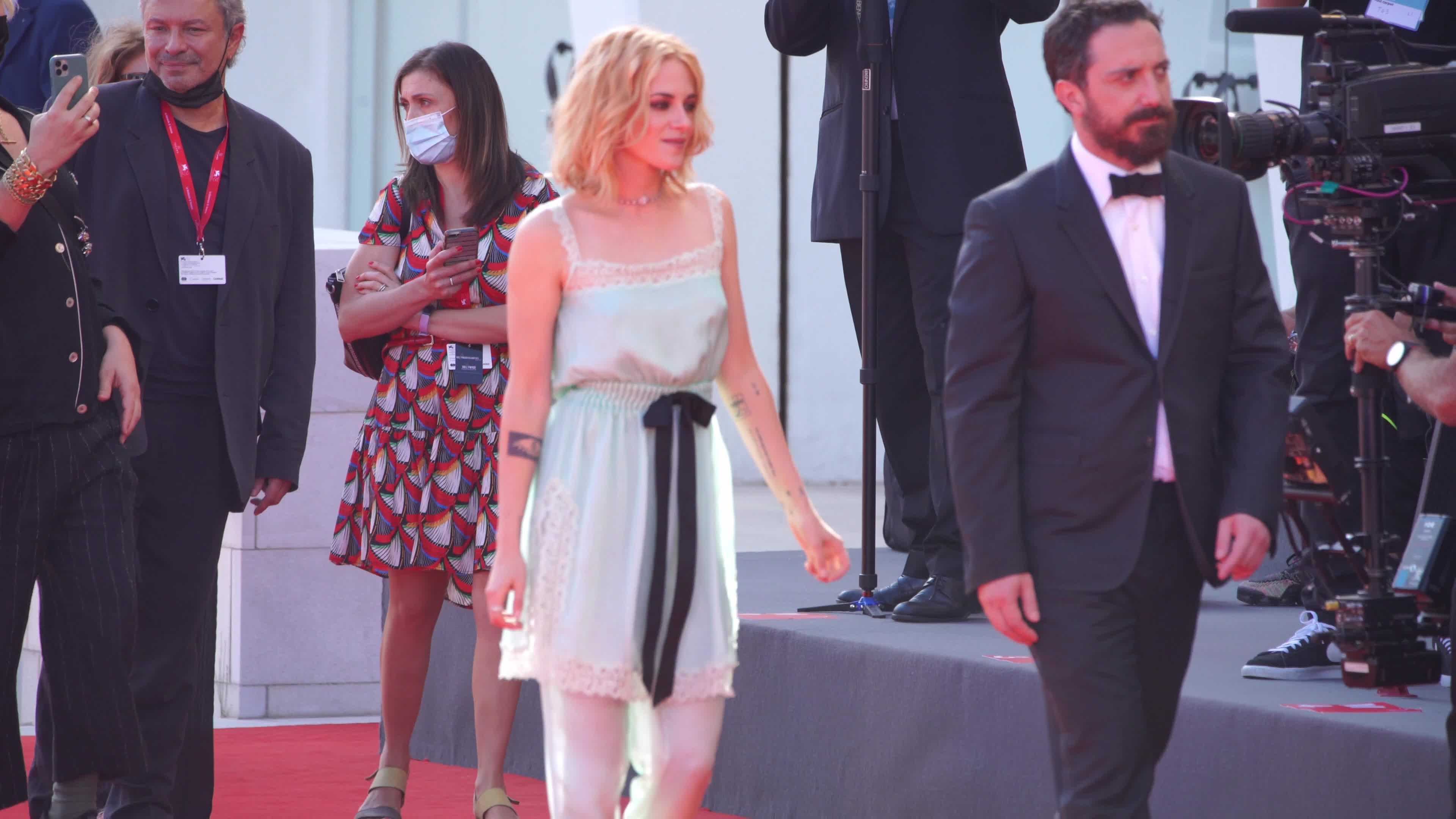 "Spencer" Red Carpet - The 78th Venice International Film Festival