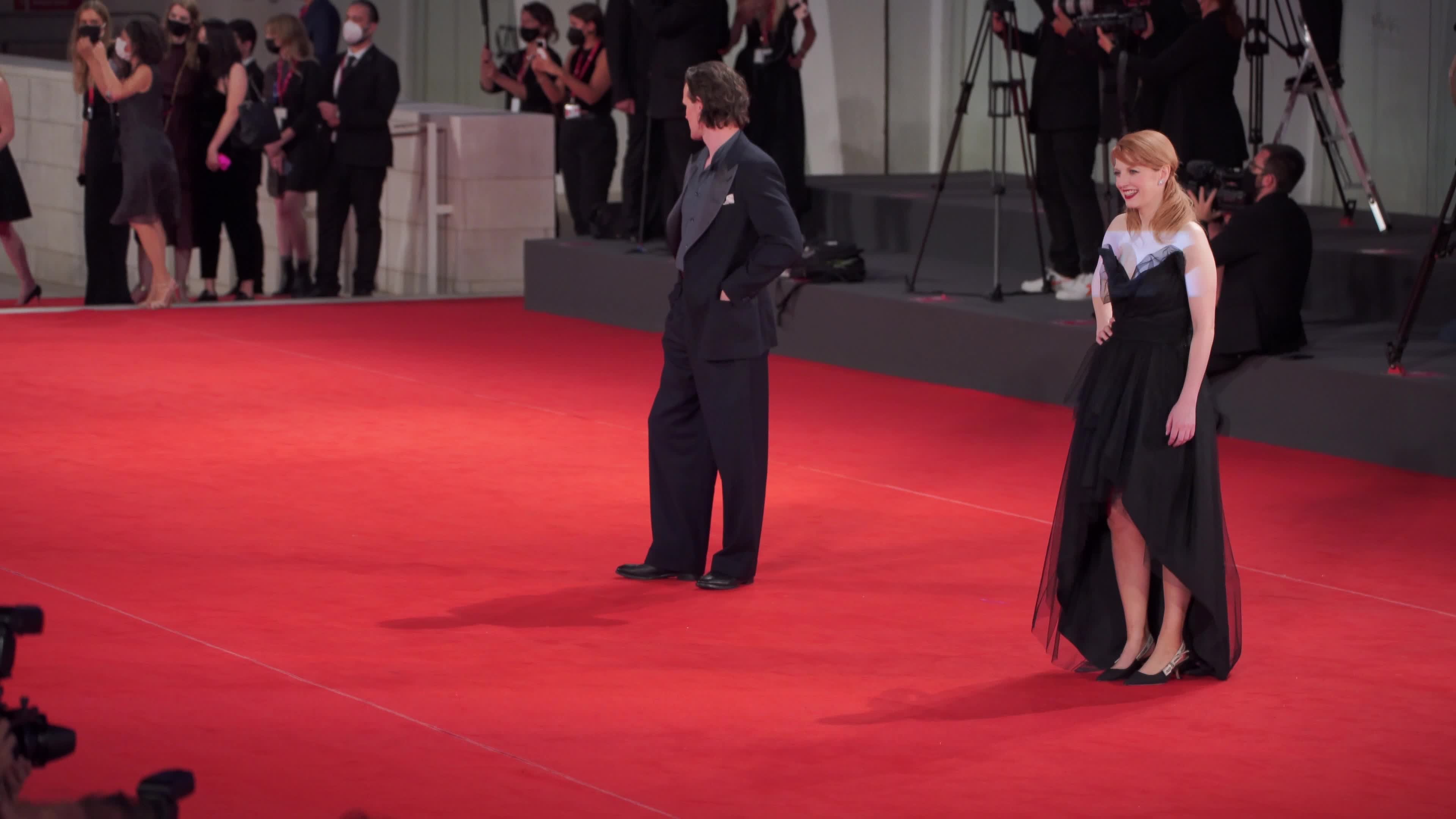 "Last Night In Soho" Red Carpet at Venice Film Festival