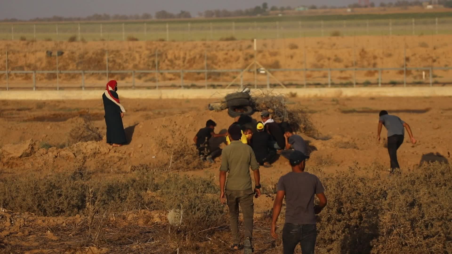 Clashes in Gaza