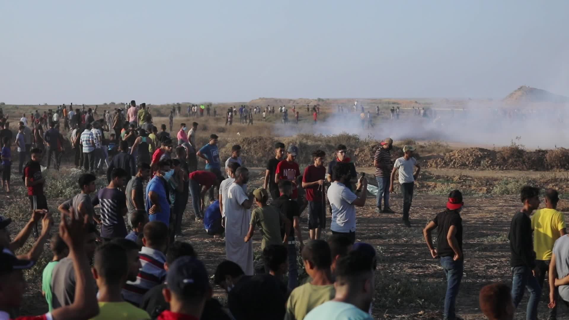 Clashes in Gaza