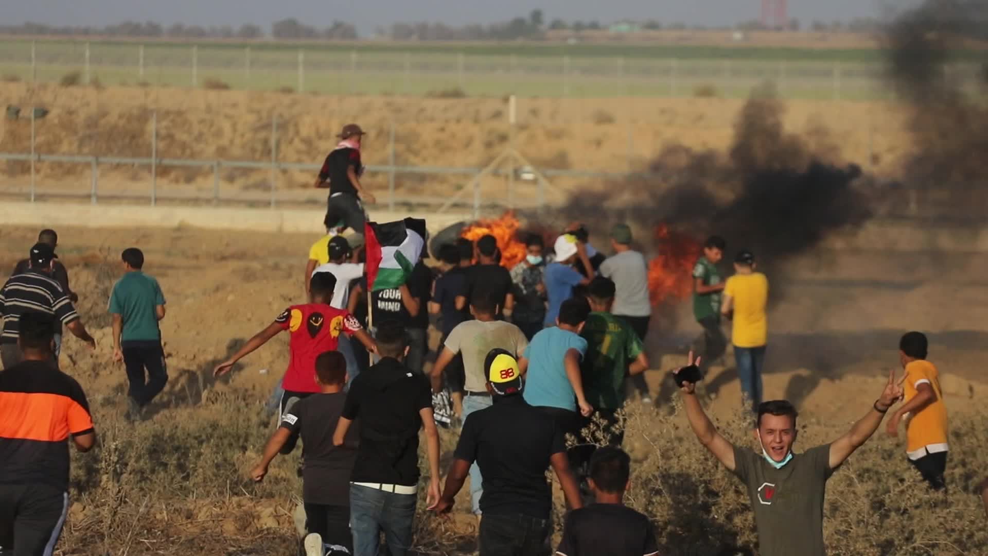 Clashes in Gaza
