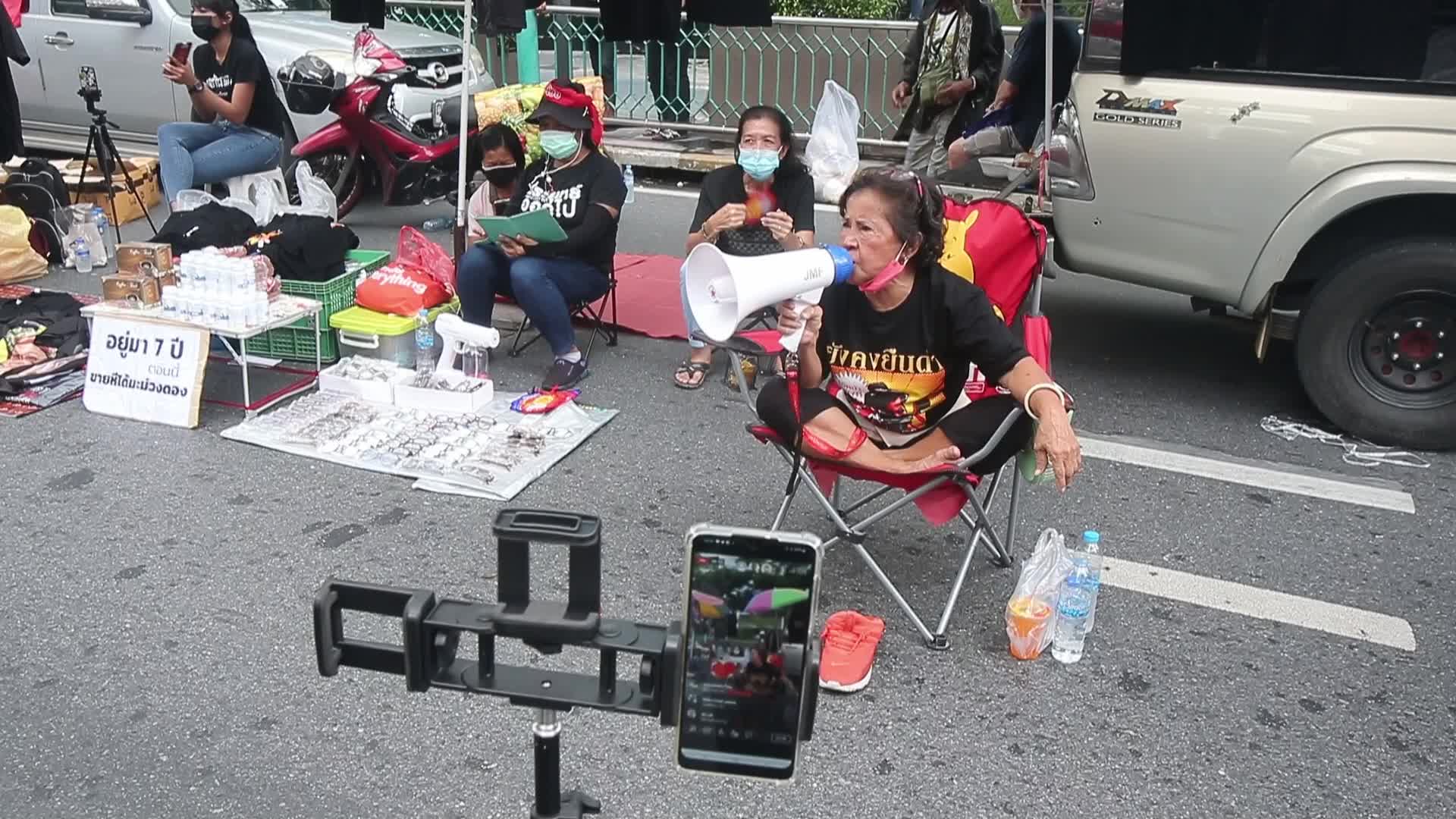 Anti-government protest in Bangkok, Thailand