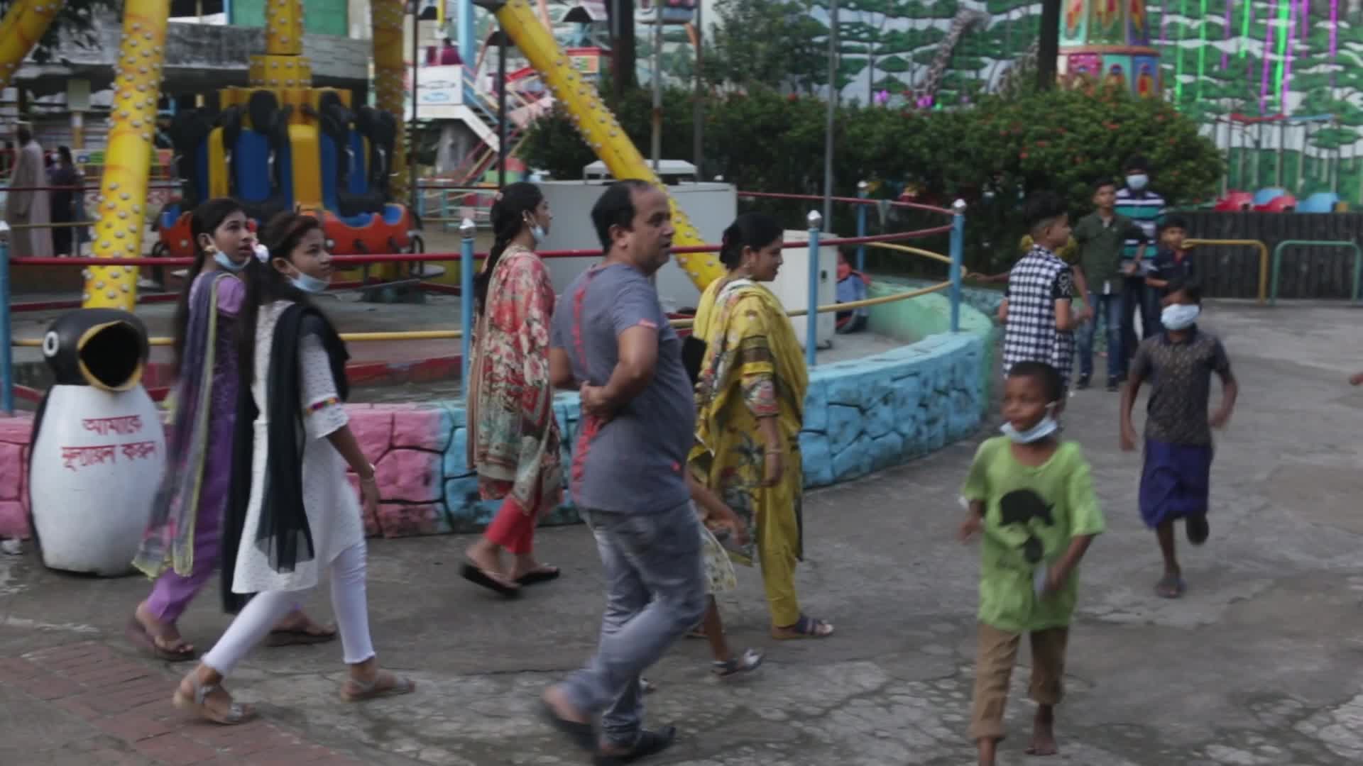 Park reopens in Bangladesh amid the Covid-19 pandemic