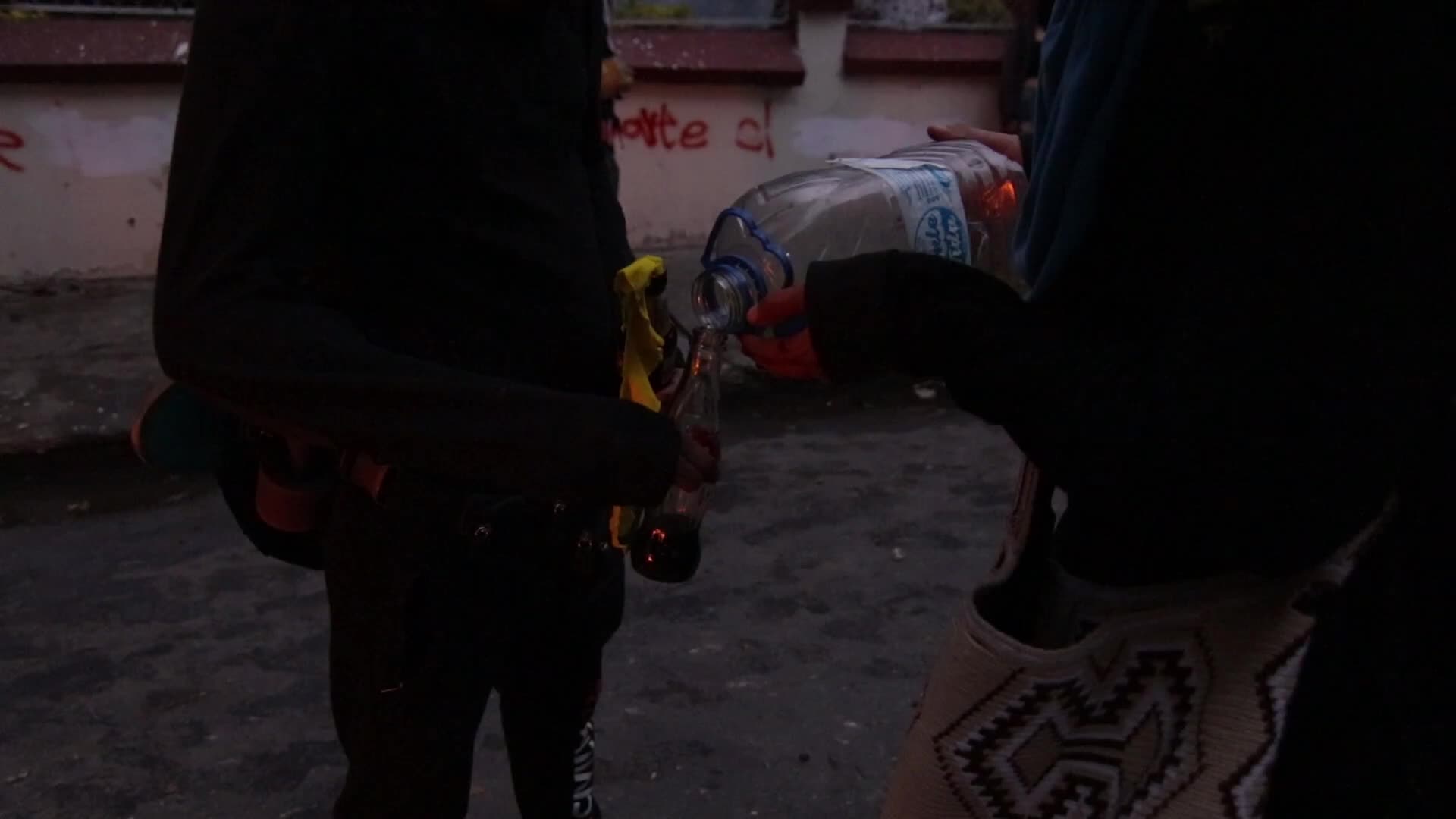 New day of protests in Popayán, Colombia