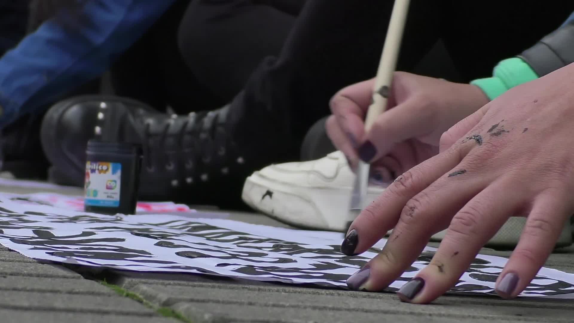 National Unemployment Committee Protest In Bogota, Colombia