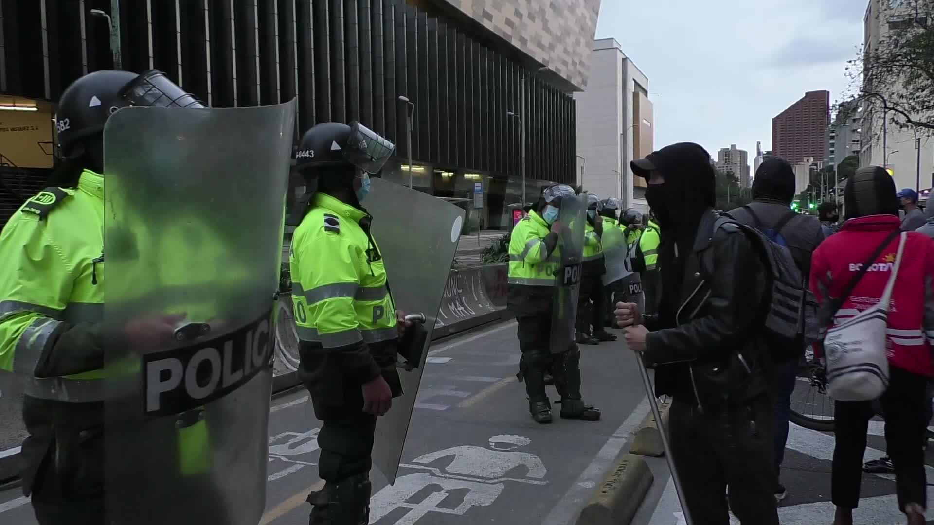 National Unemployment Committee Protest In Bogota, Colombia