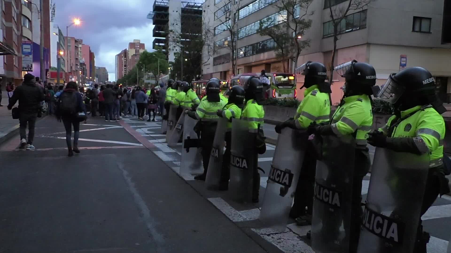 National Unemployment Committee Protest In Bogota, Colombia