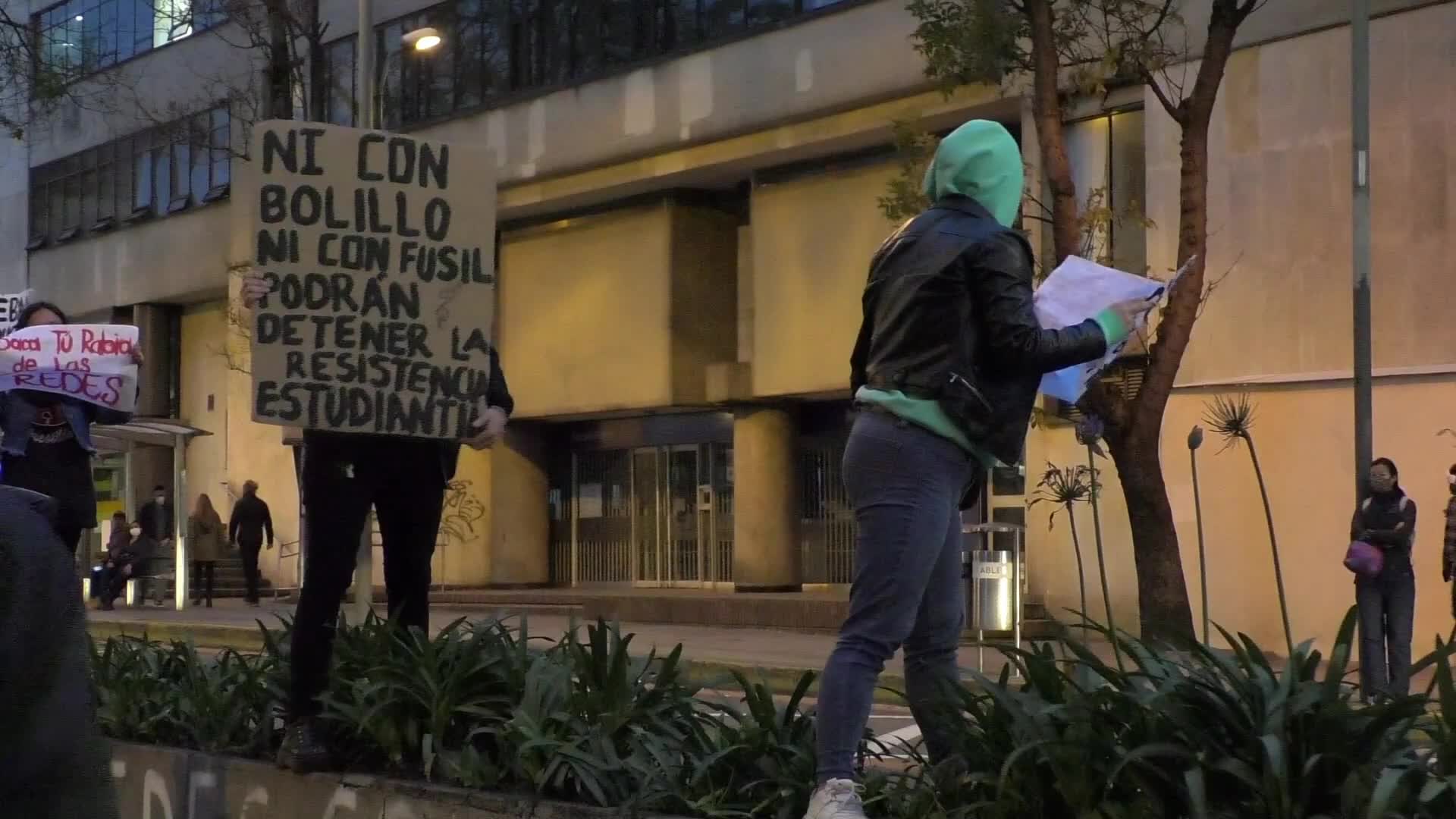 National Unemployment Committee Protest In Bogota, Colombia