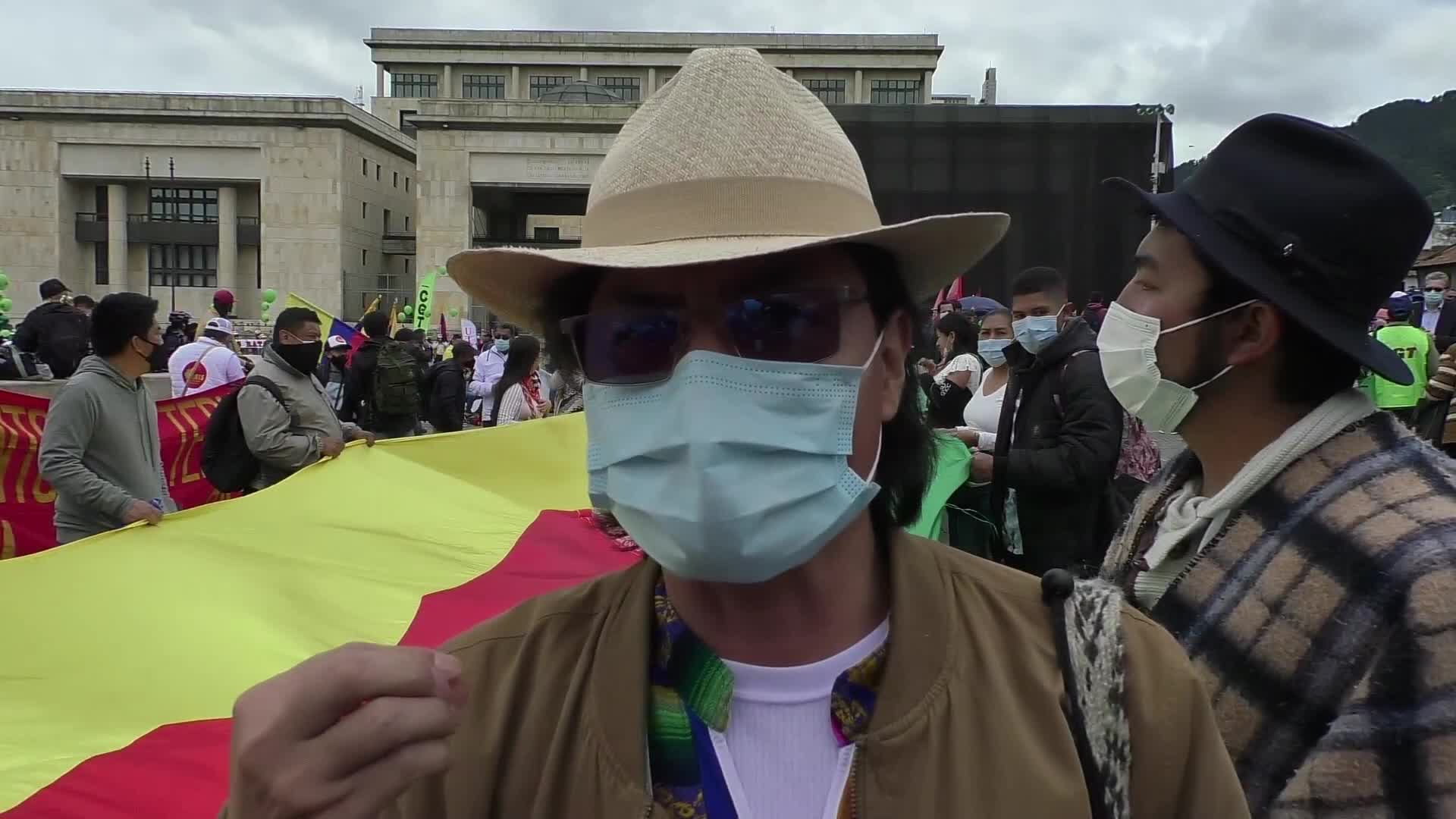 National Unemployment Committee Protest In Bogota, Colombia