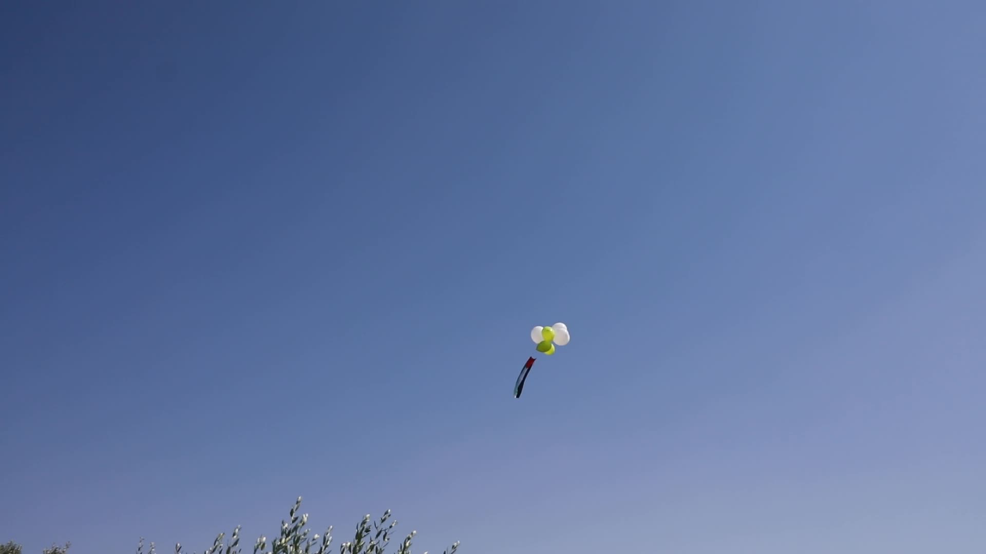 Incendiary balloon in Gaza, Palestine