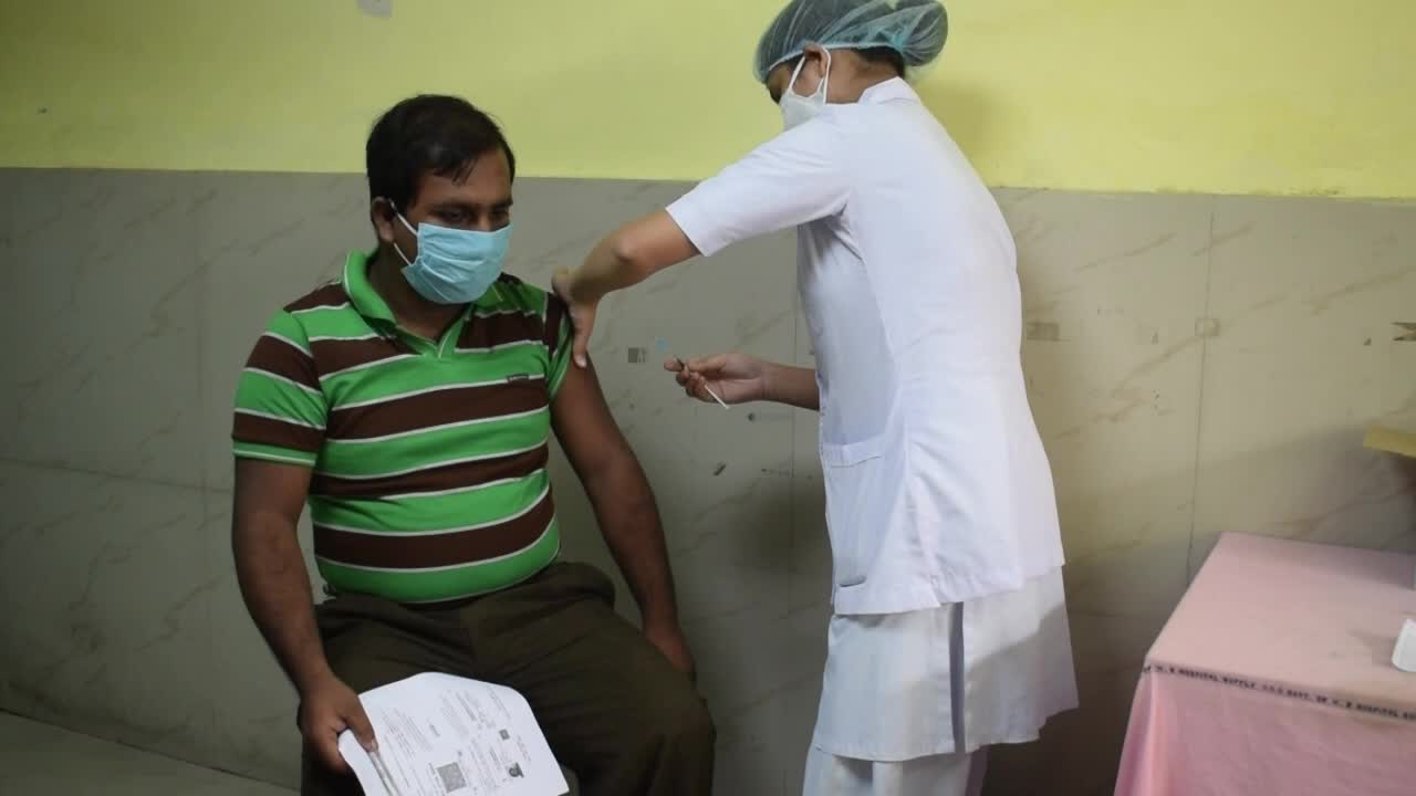 India holds vaccination drive for people with disabilities