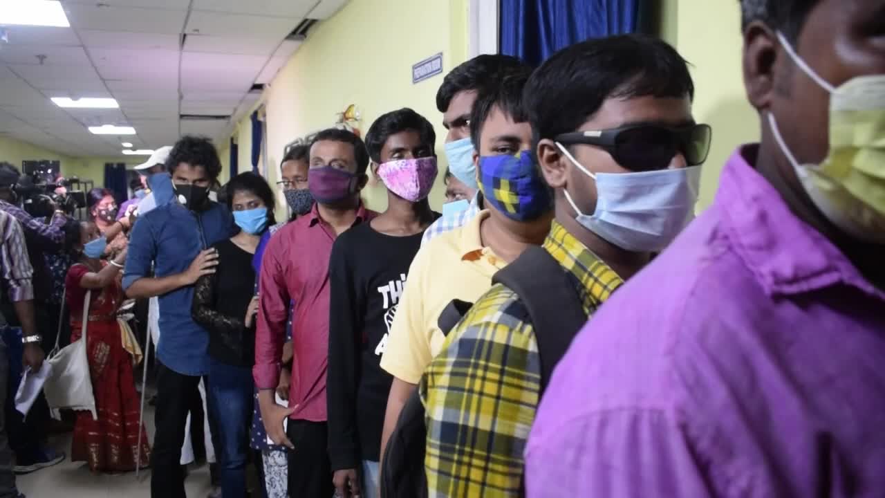 India holds vaccination drive for people with disabilities