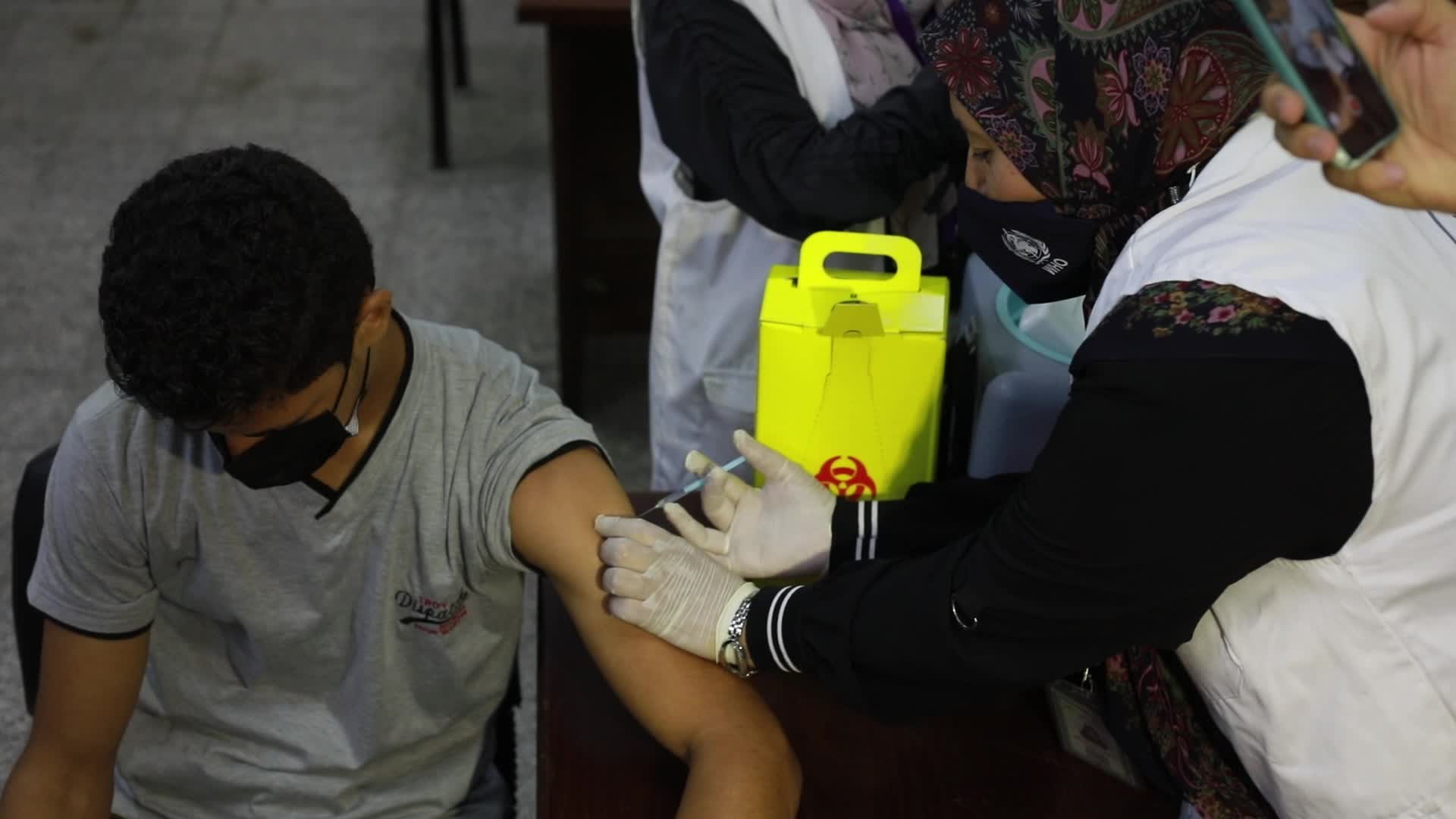 Covid-19 vaccination in Palestinian schools