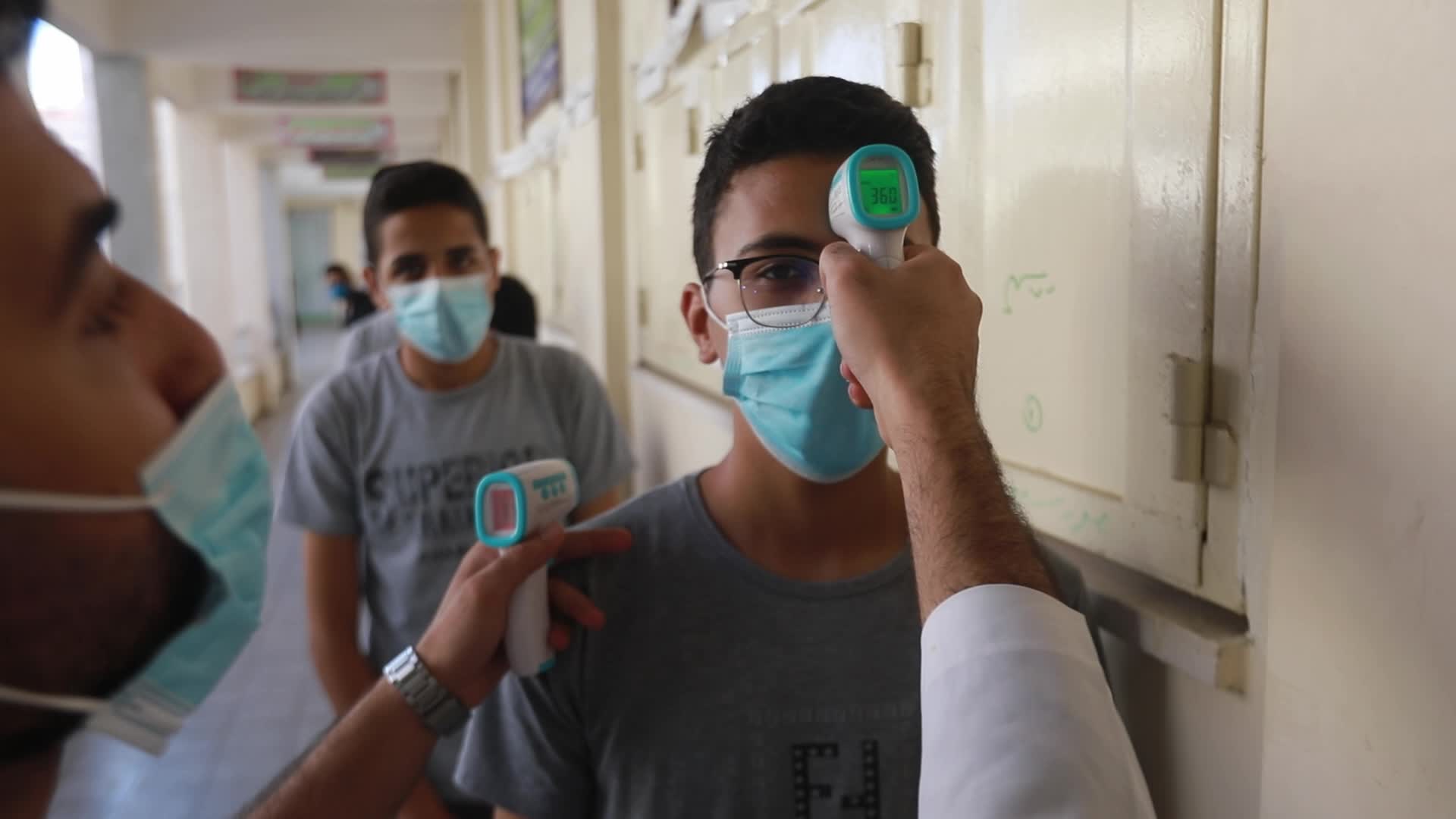 Covid-19 vaccination in Palestinian schools