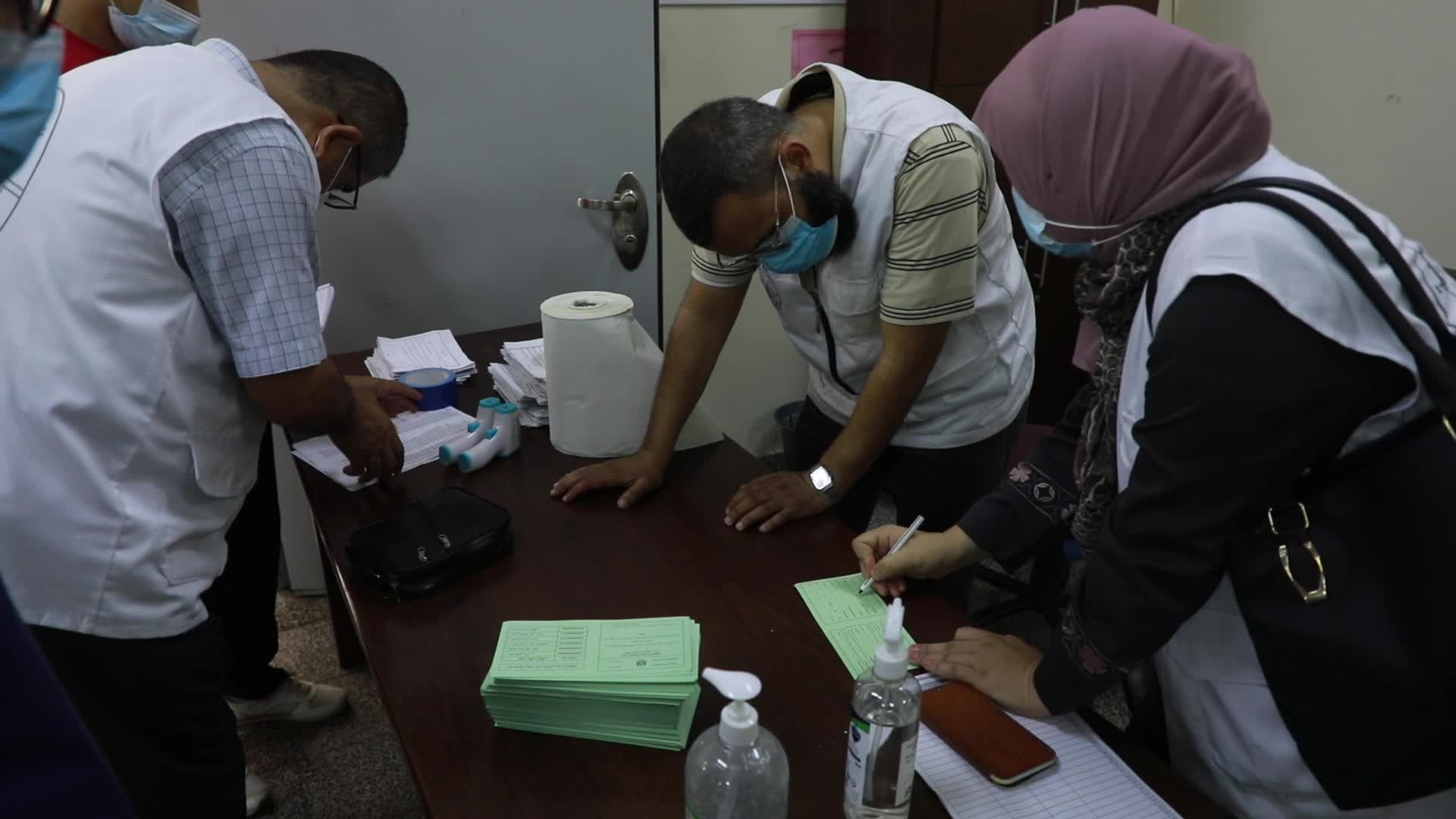 Covid-19 vaccination in Palestinian schools