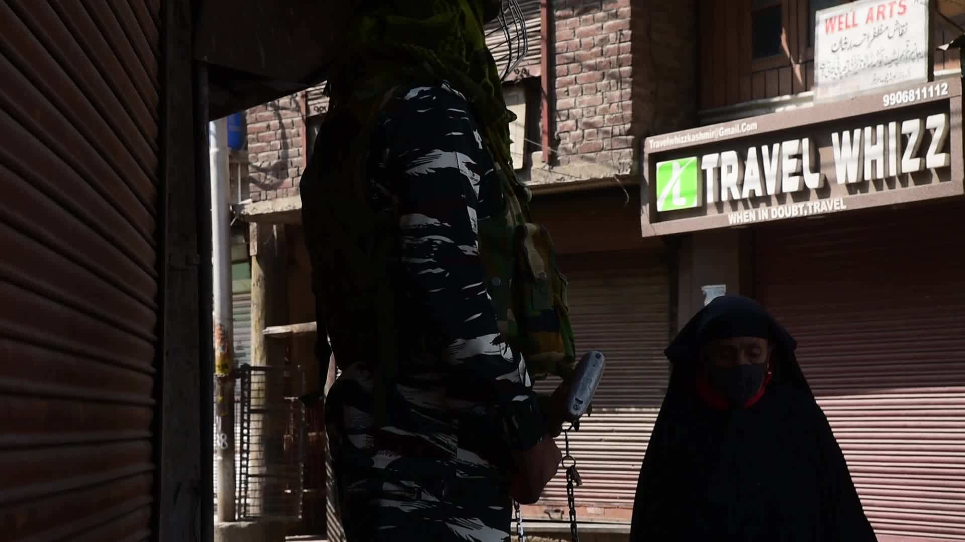 Restrictions imposed after the death of veteran pro-freedom leader in Indian Administered Kashmir
