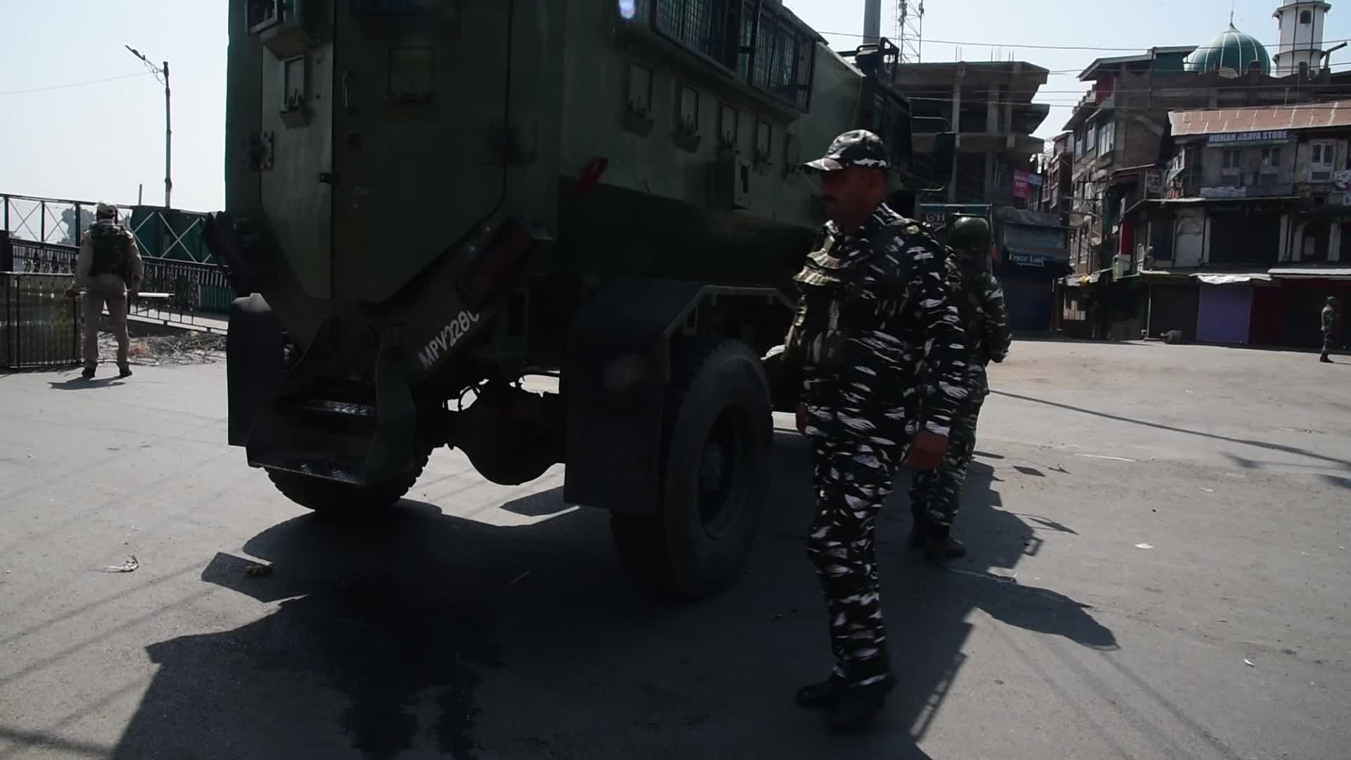 Restrictions imposed after the death of veteran pro-freedom leader in Indian Administered Kashmir