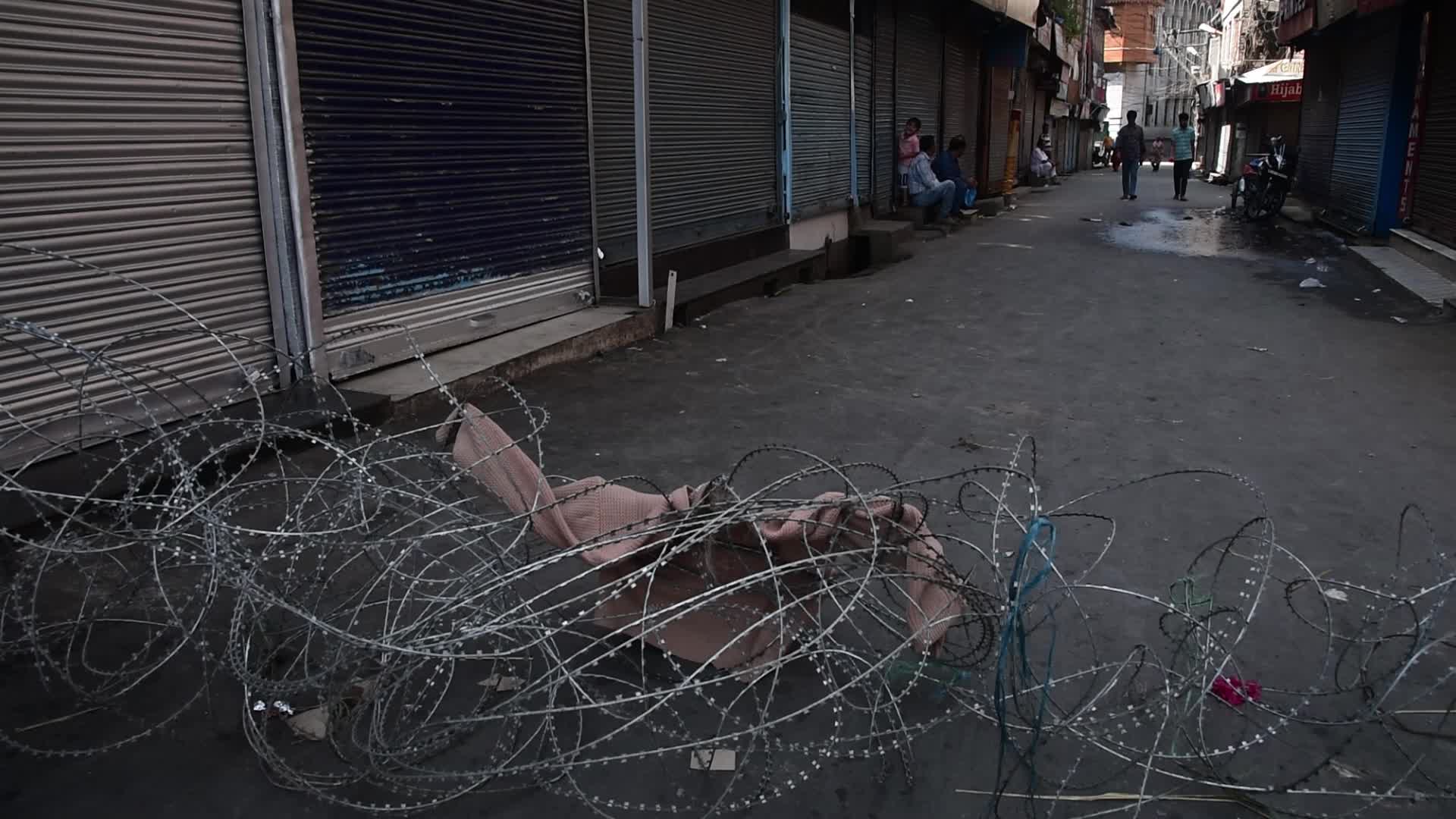 Restrictions imposed after the death of veteran pro-freedom leader in Indian Administered Kashmir