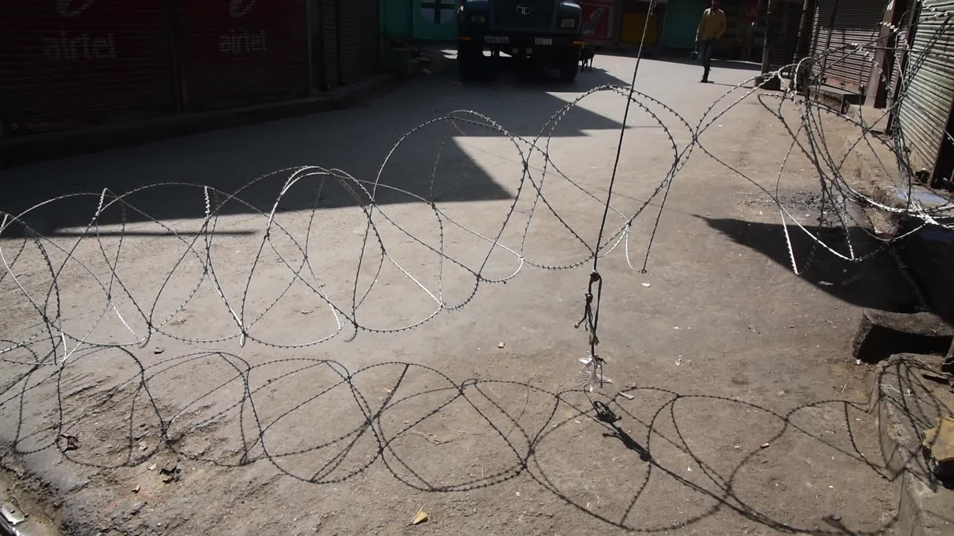 Restrictions imposed after the death of veteran pro-freedom leader in Indian Administered Kashmir