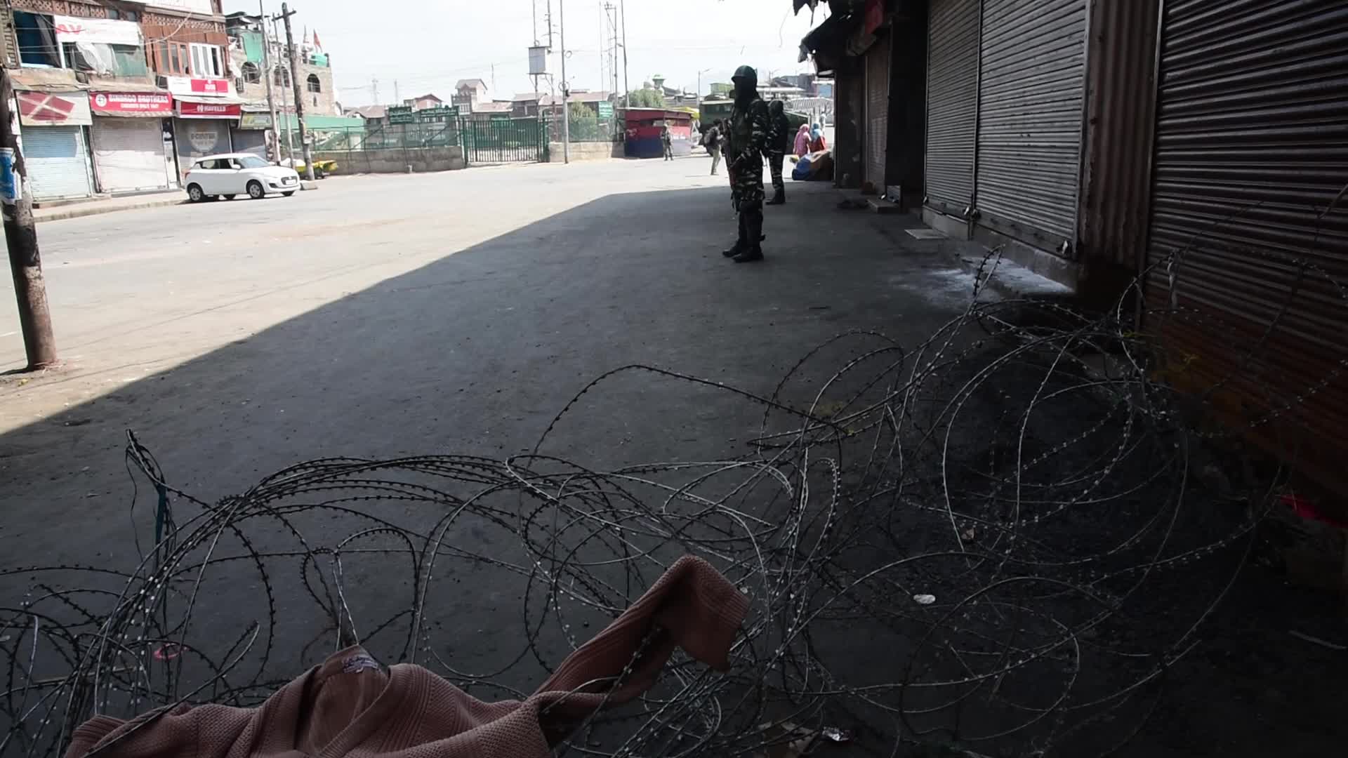 Restrictions imposed after the death of veteran pro-freedom leader in Indian Administered Kashmir