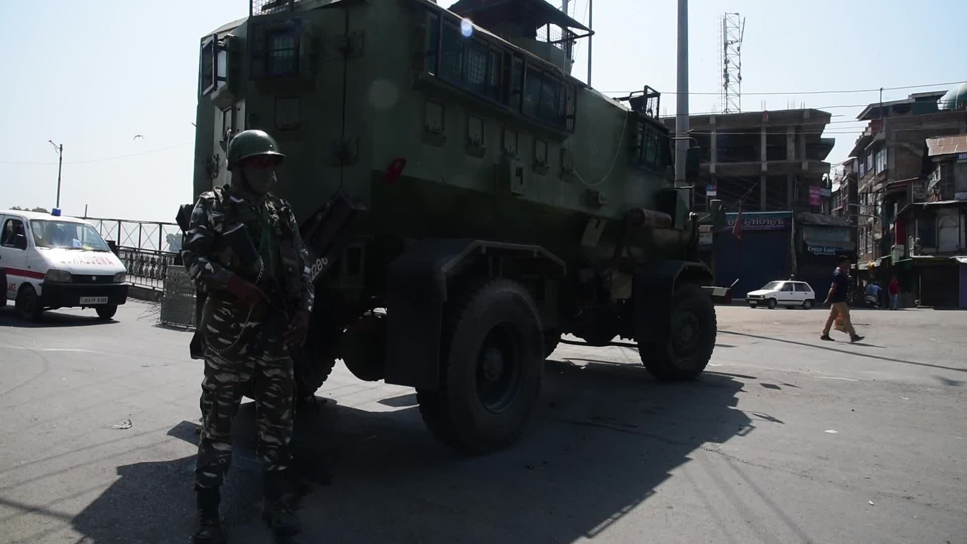Restrictions imposed after the death of veteran pro-freedom leader in Indian Administered Kashmir