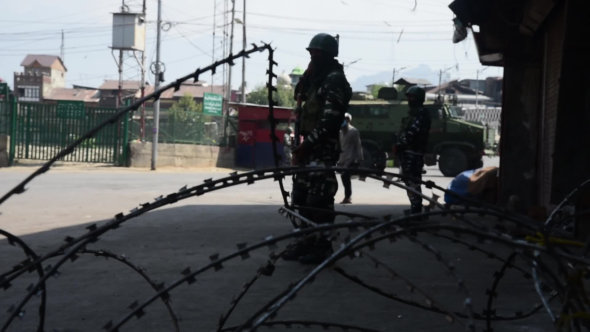 Restrictions imposed after the death of veteran pro-freedom leader in Indian Administered Kashmir