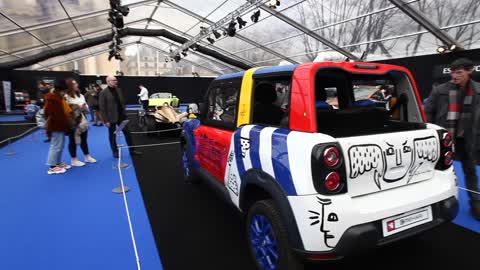 2019 Concept-cars Exhibition And Automobile Design In Paris