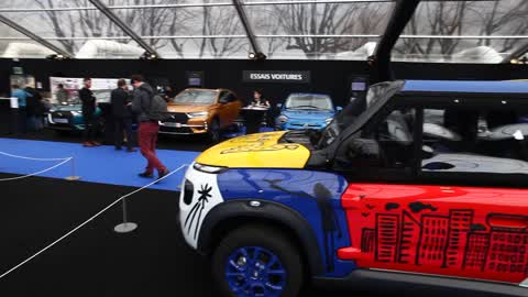 2019 Concept-cars Exhibition And Automobile Design In Paris