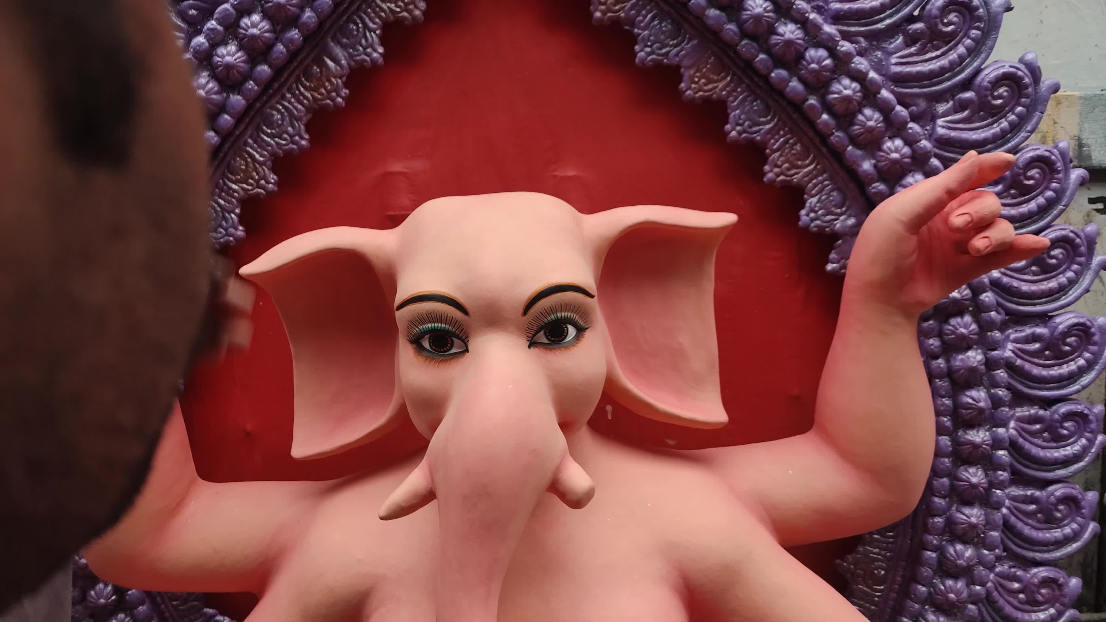 Preparation Of Ganesh Chaturthi Festival In Kolkata