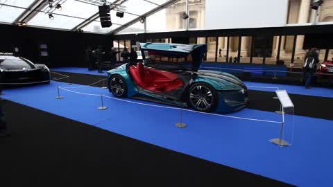 2019 Concept-cars Exhibition And Automobile Design In Paris